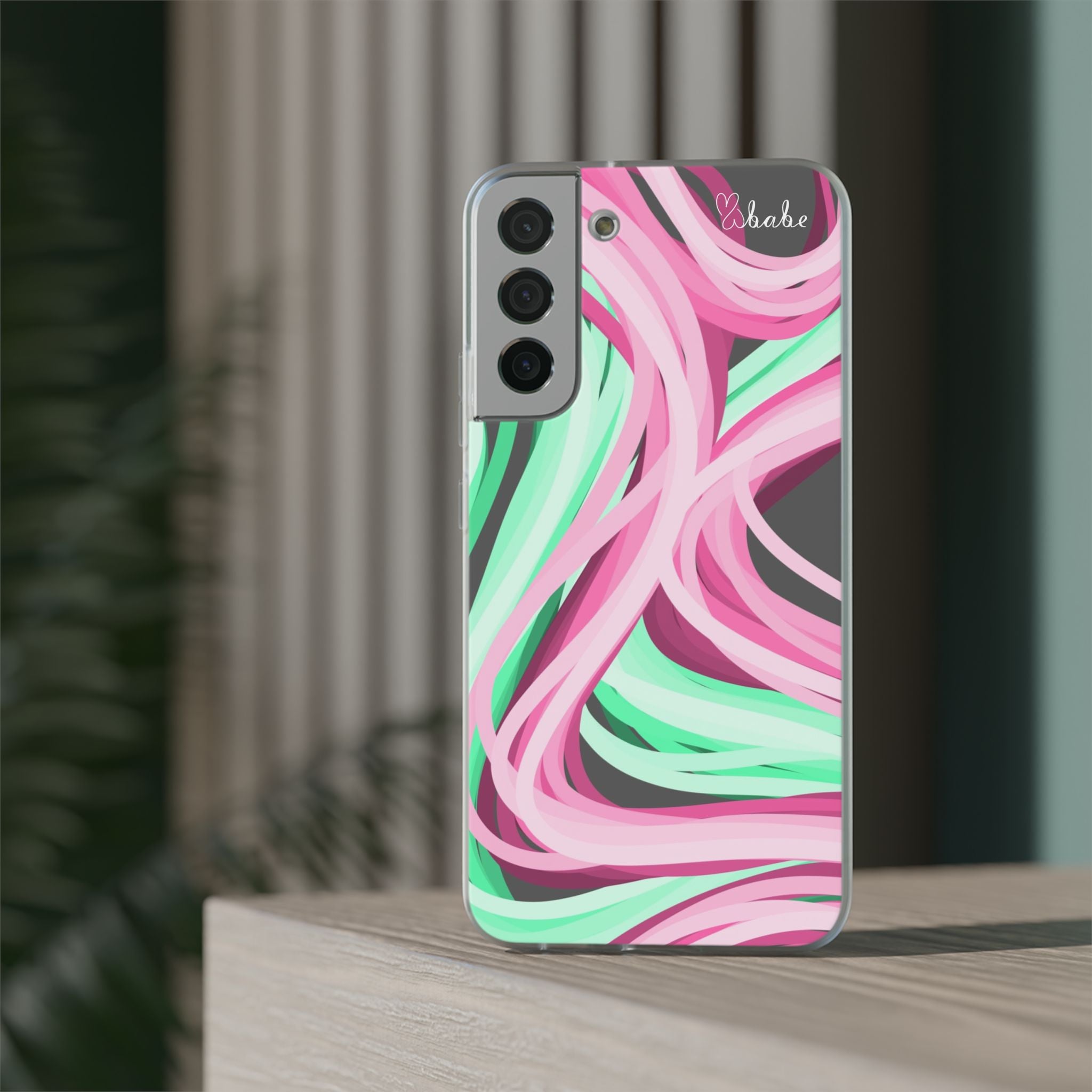 Neon Vines, Flexi Phone Case.
