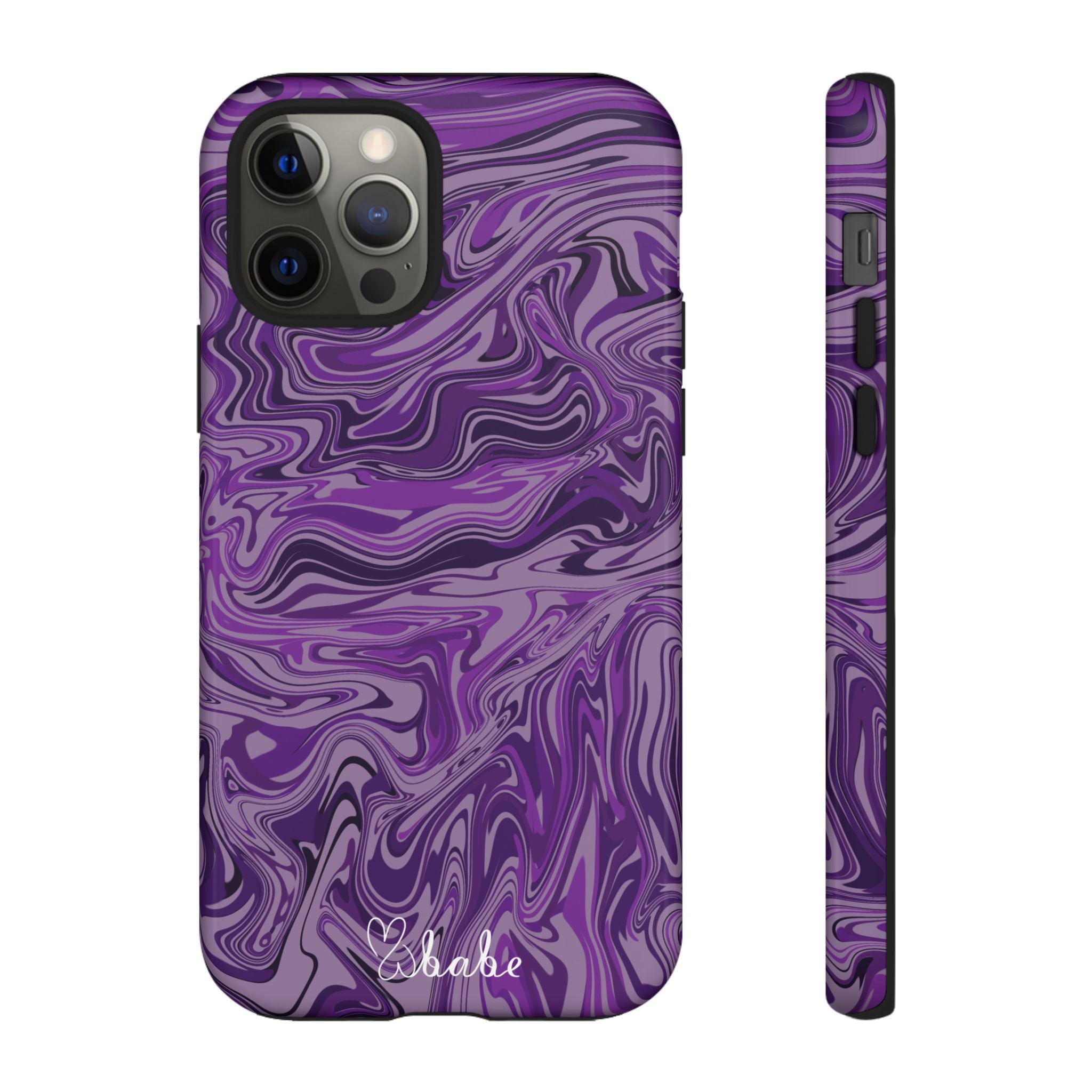 Purp Waves, Tough Phone Case.
