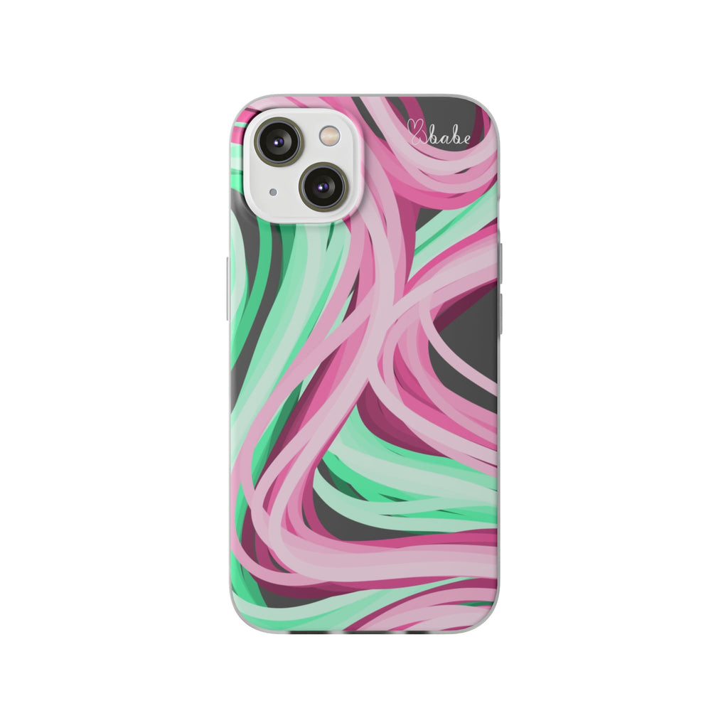 Neon Vines, Flexi Phone Case.