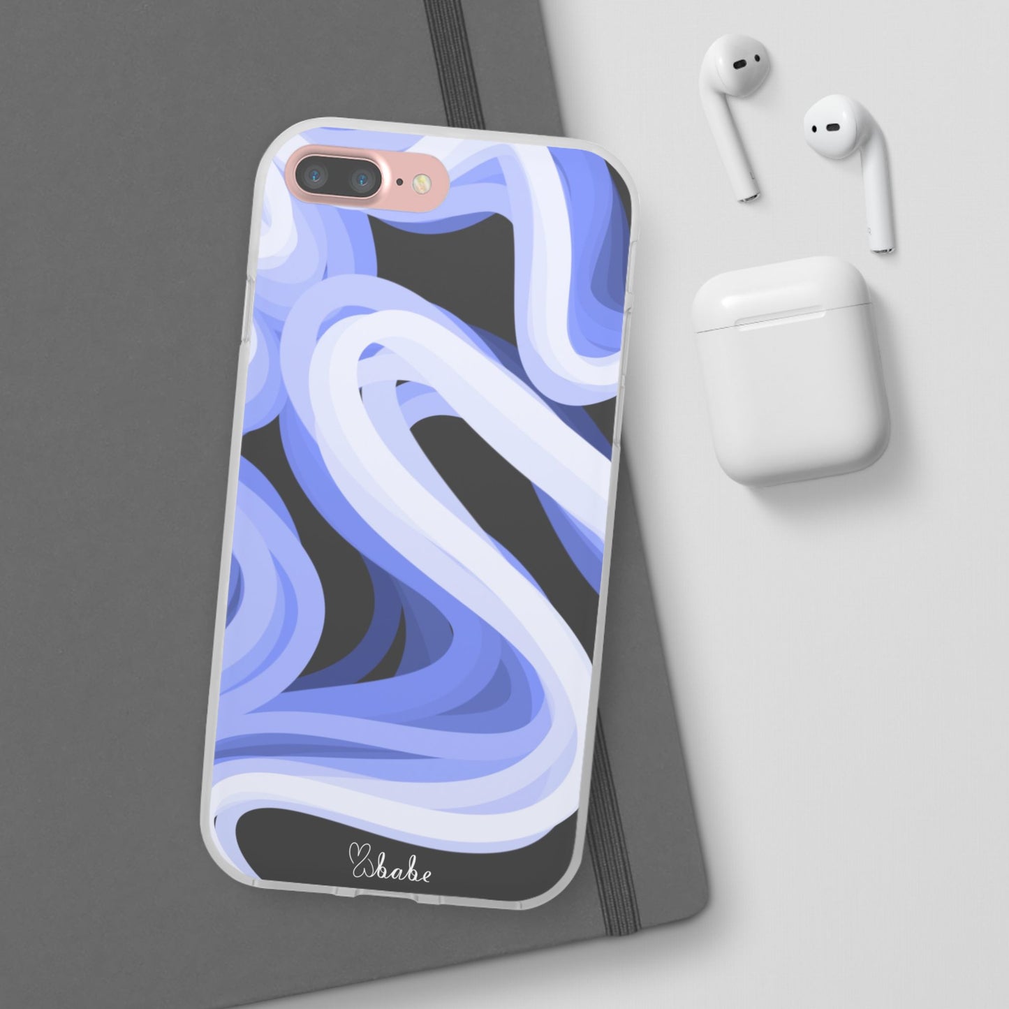 Blue Vines, Flexi Phone Case.