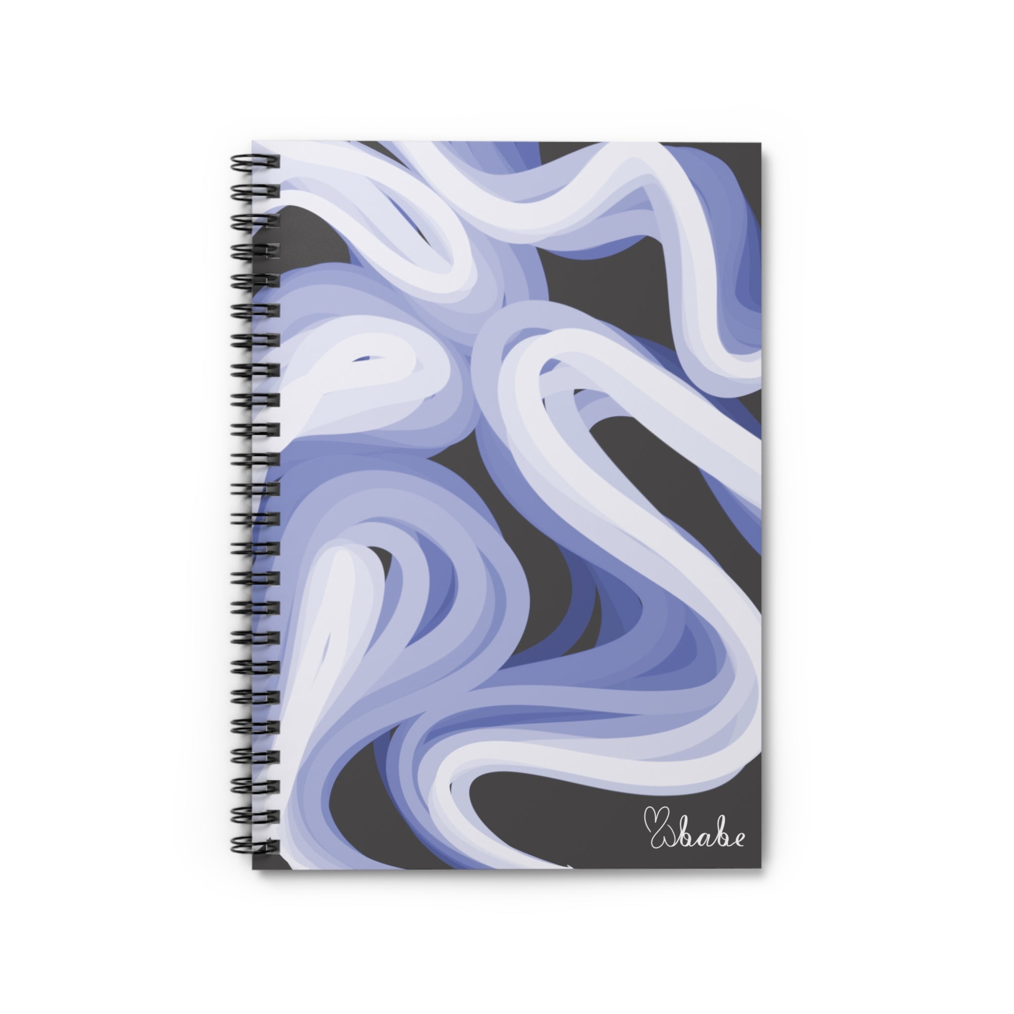 Blue Vines, Spiral Notebook.