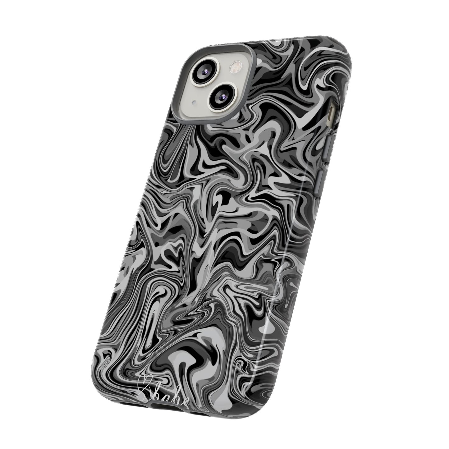 Ink Waves, Tough Phone Case.
