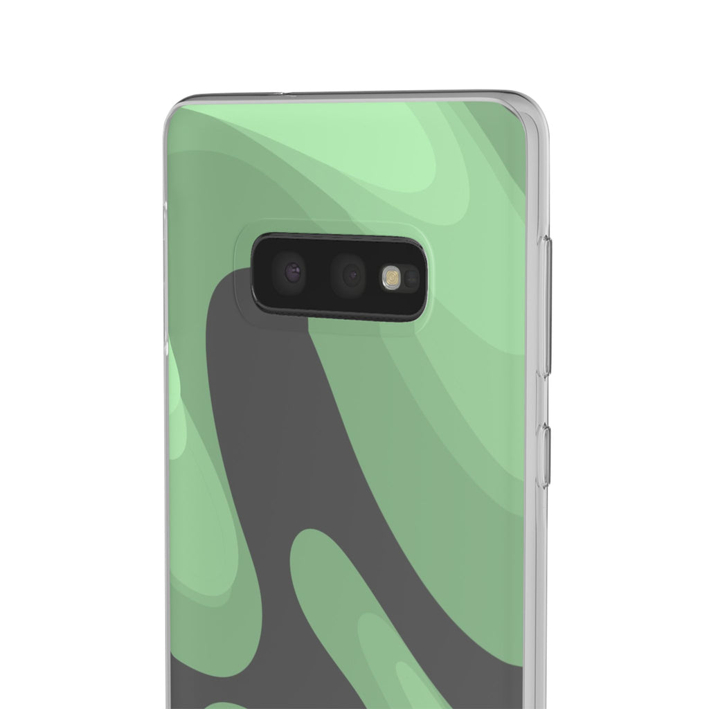 Mint Waves, Flexi Phone Case.