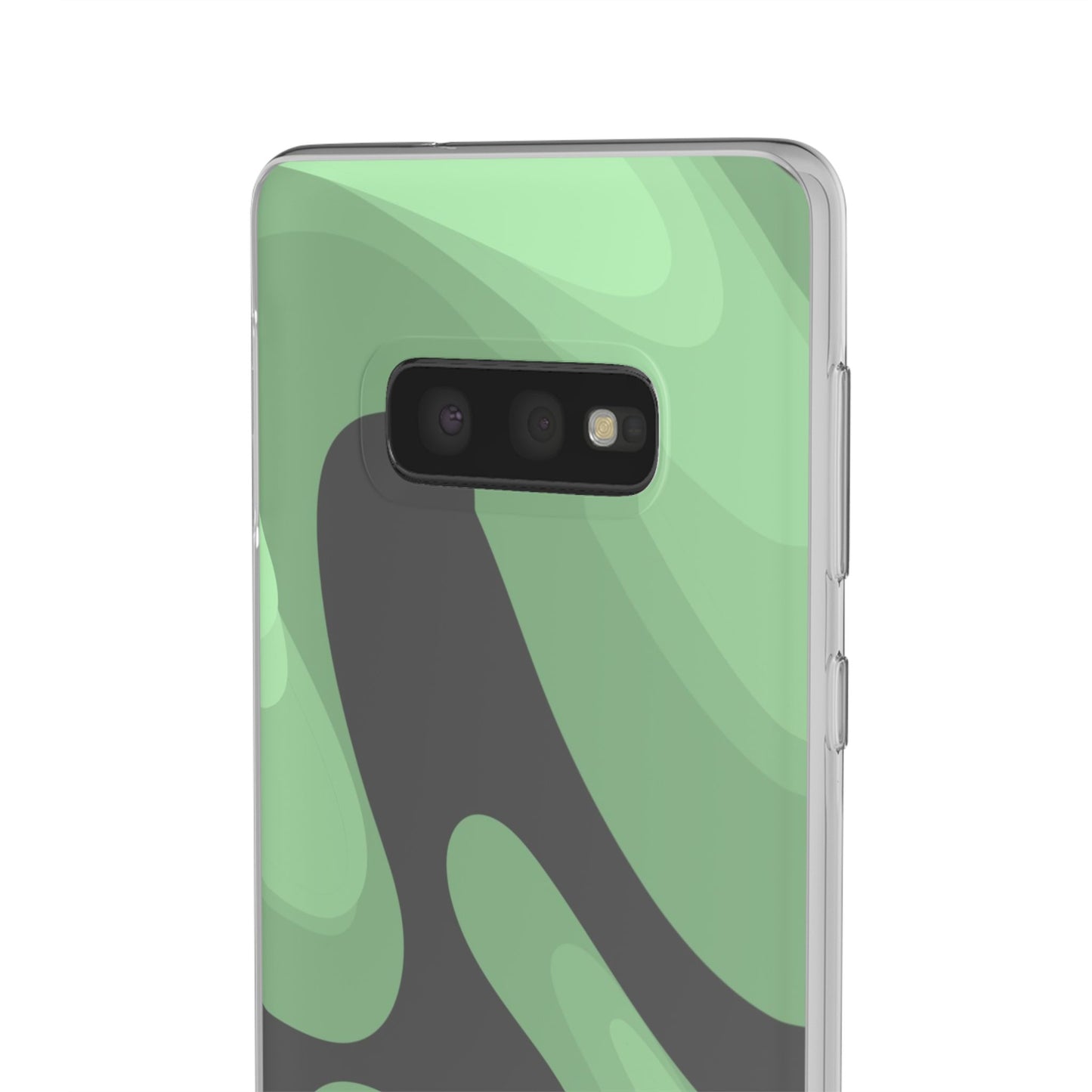 Mint Waves, Flexi Phone Case.