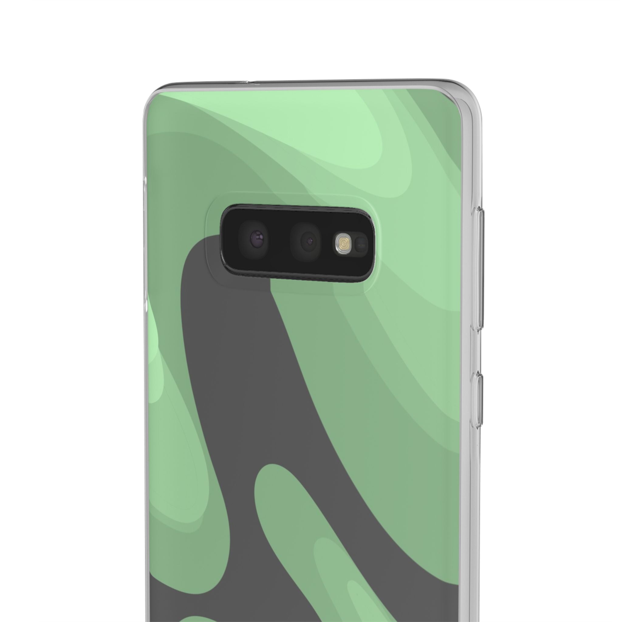Mint Waves, Flexi Phone Case.