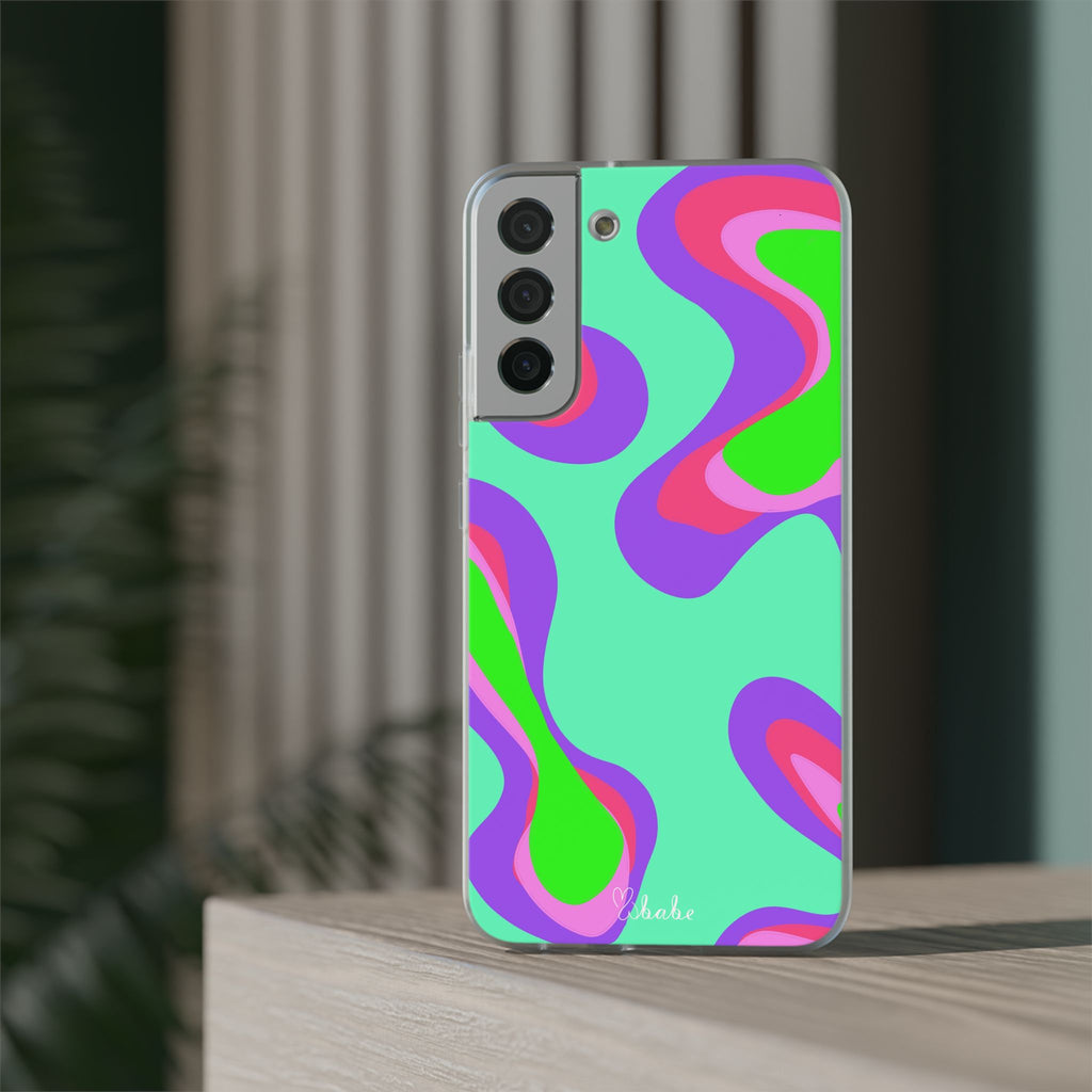 Neon Camo, Flexi Case.