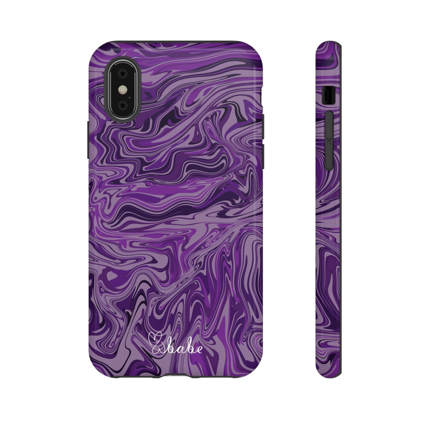 Purp Waves, Tough Phone Case.