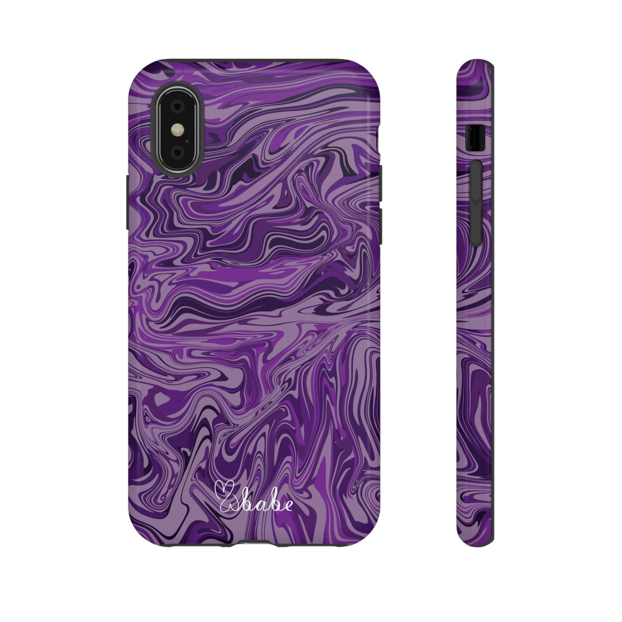 Purp Waves, Tough Phone Case.