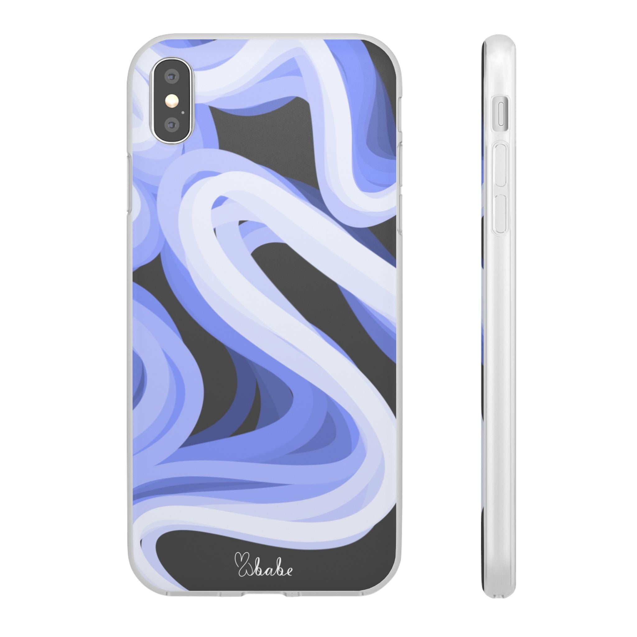 Blue Vines, Flexi Phone Case.