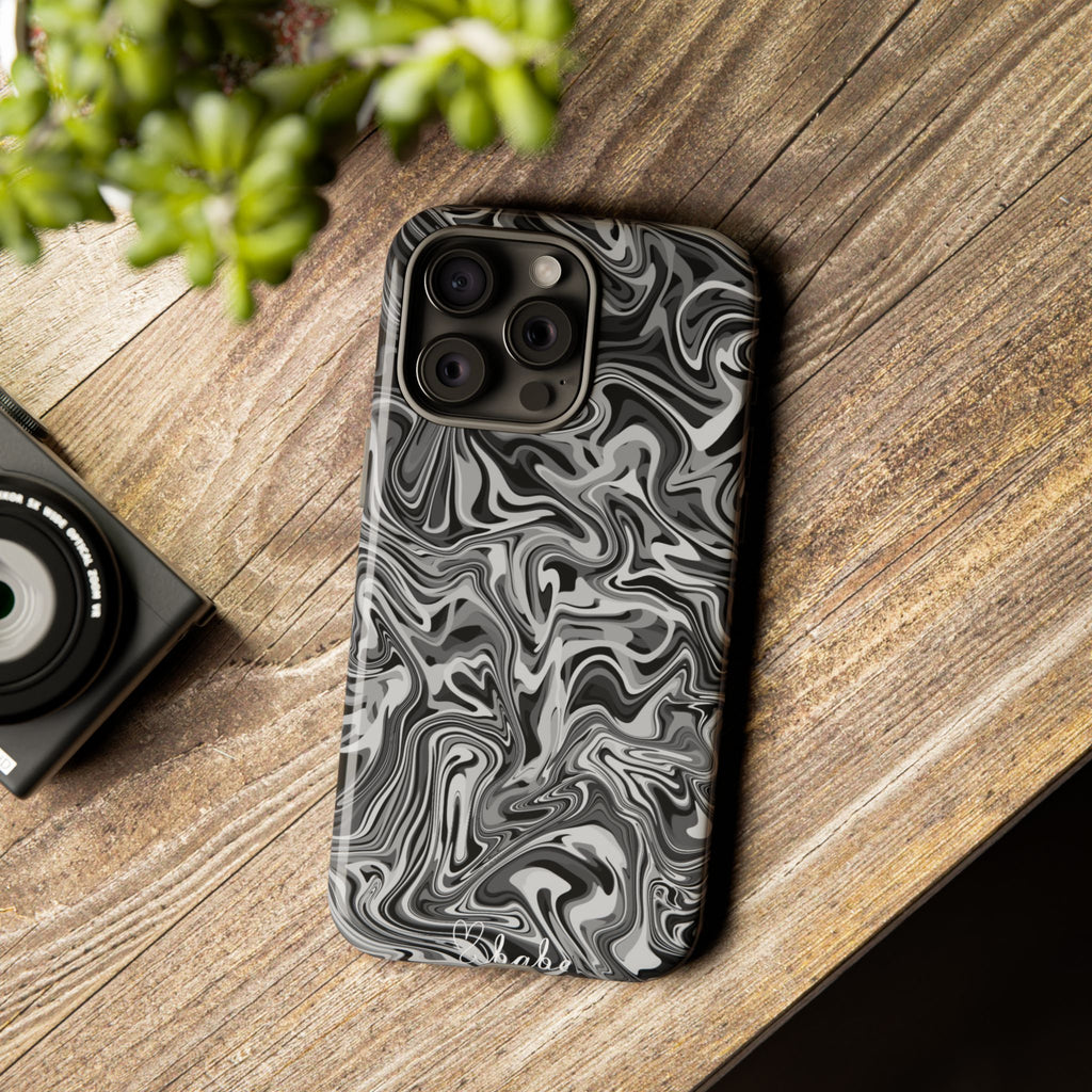 Ink Waves, Tough Phone Case.