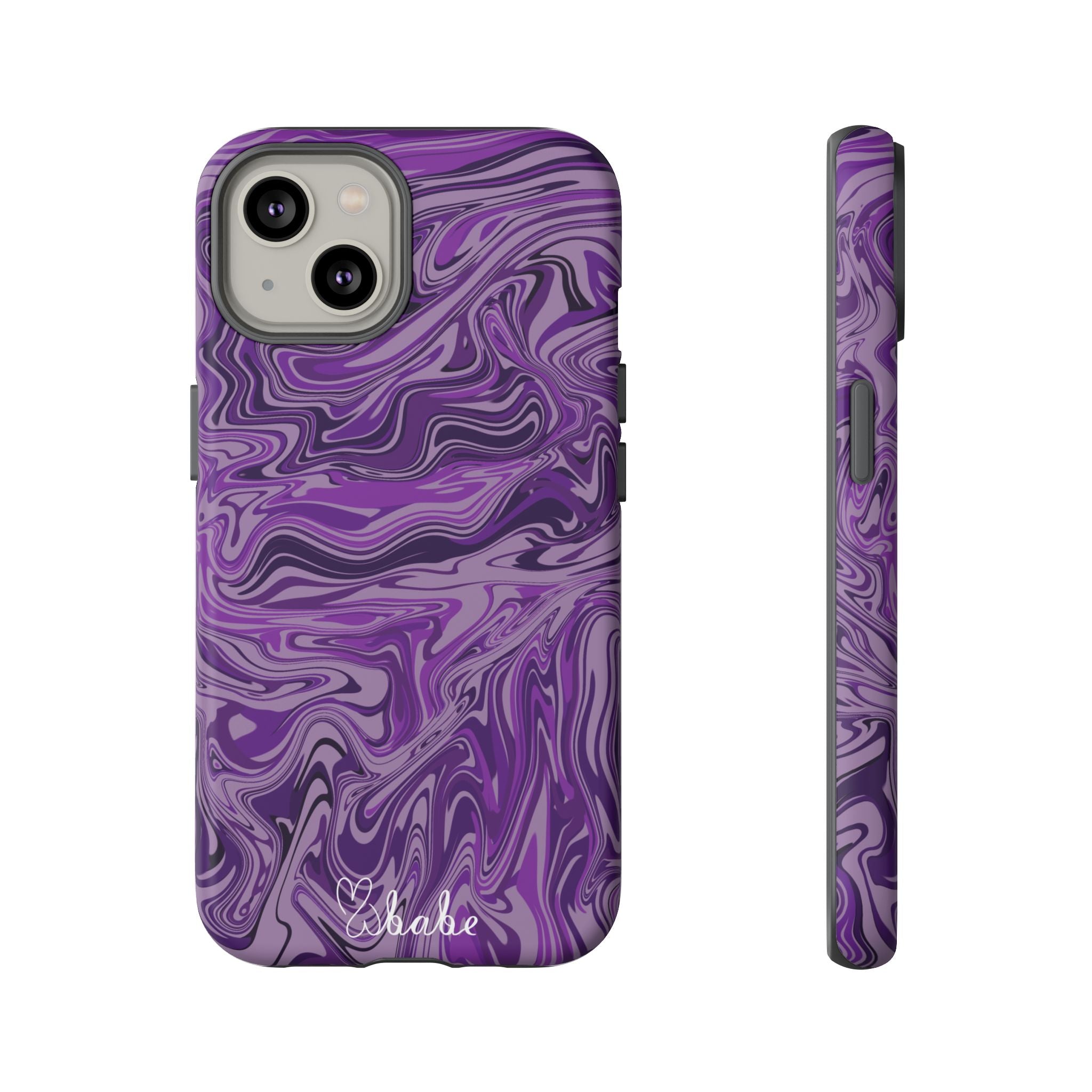 Purp Waves, Tough Phone Case.