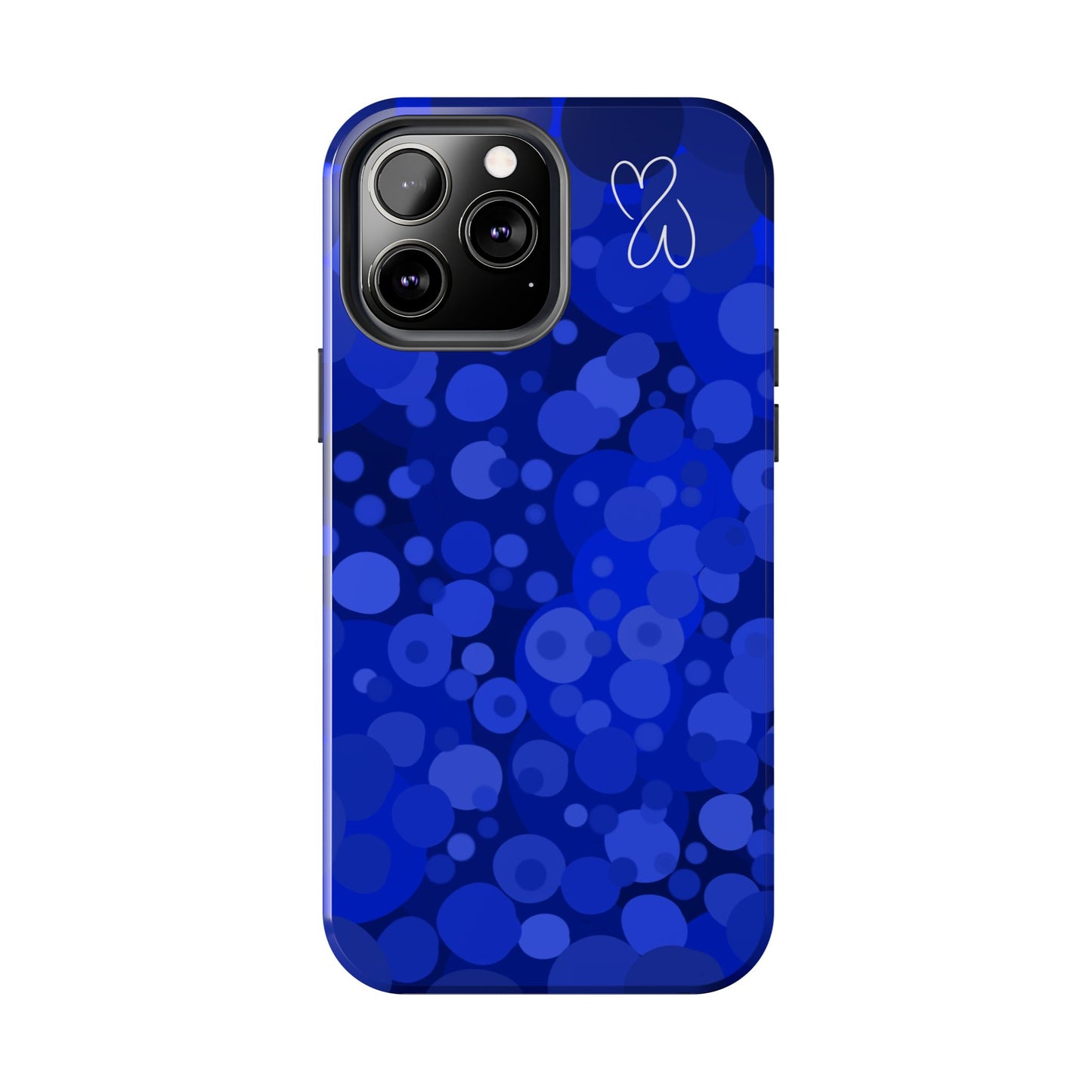 Blue Bubbles, Tough Phone Case