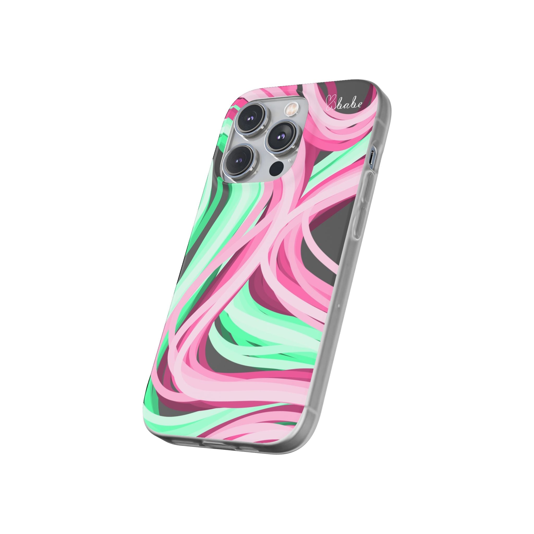 Neon Vines, Flexi Phone Case.