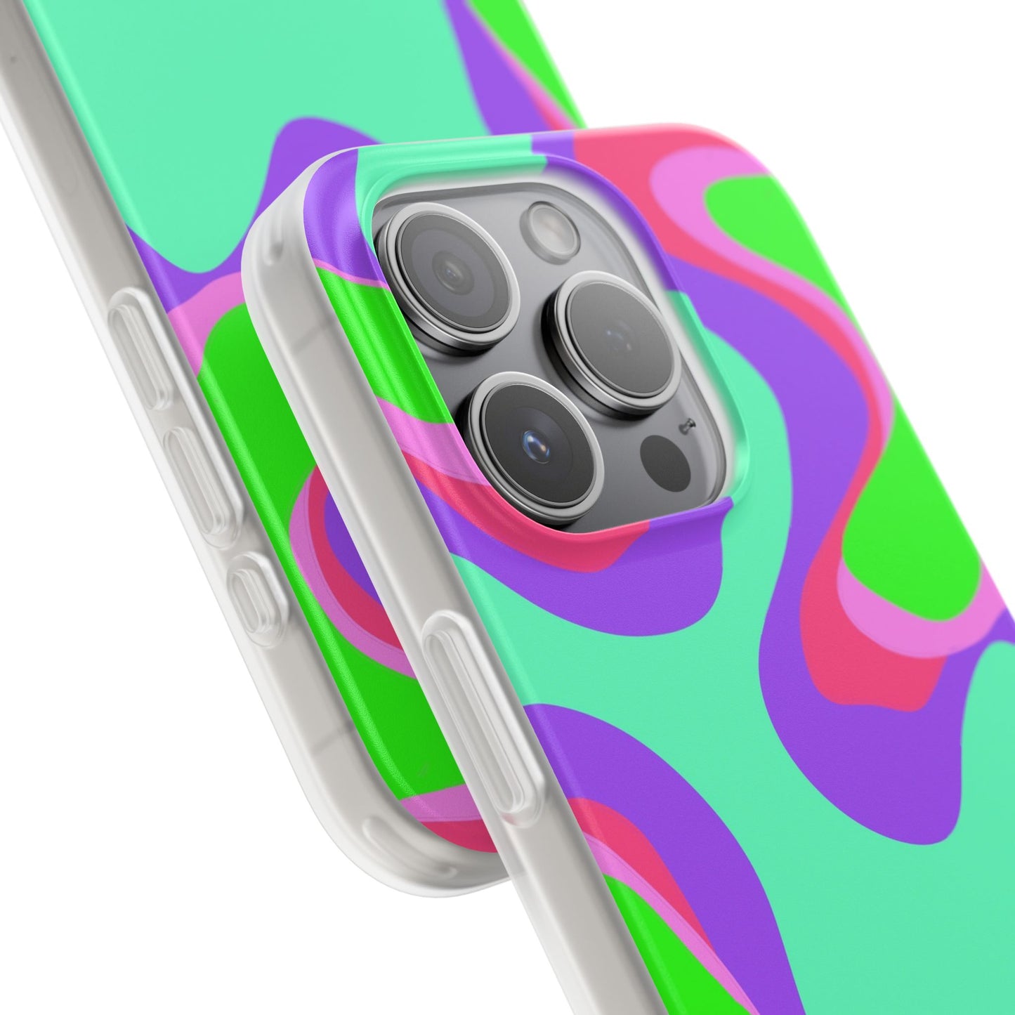 Neon Camo, Flexi Case.