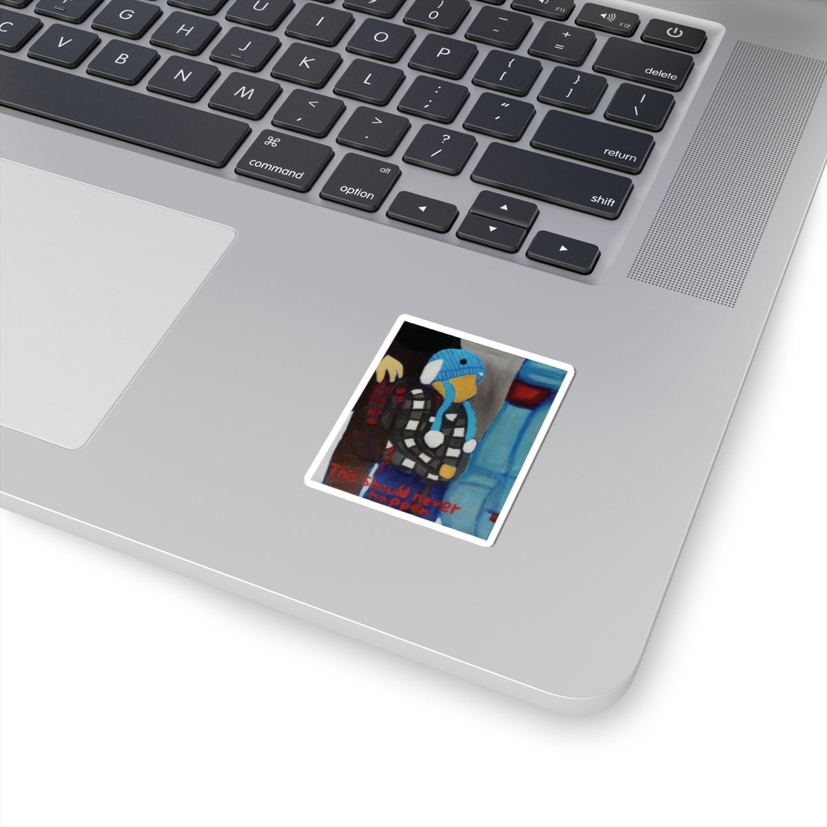 "This Should Never Happen" Sticker.