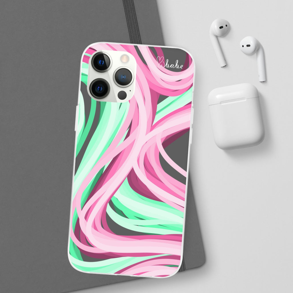 Neon Vines, Flexi Phone Case.