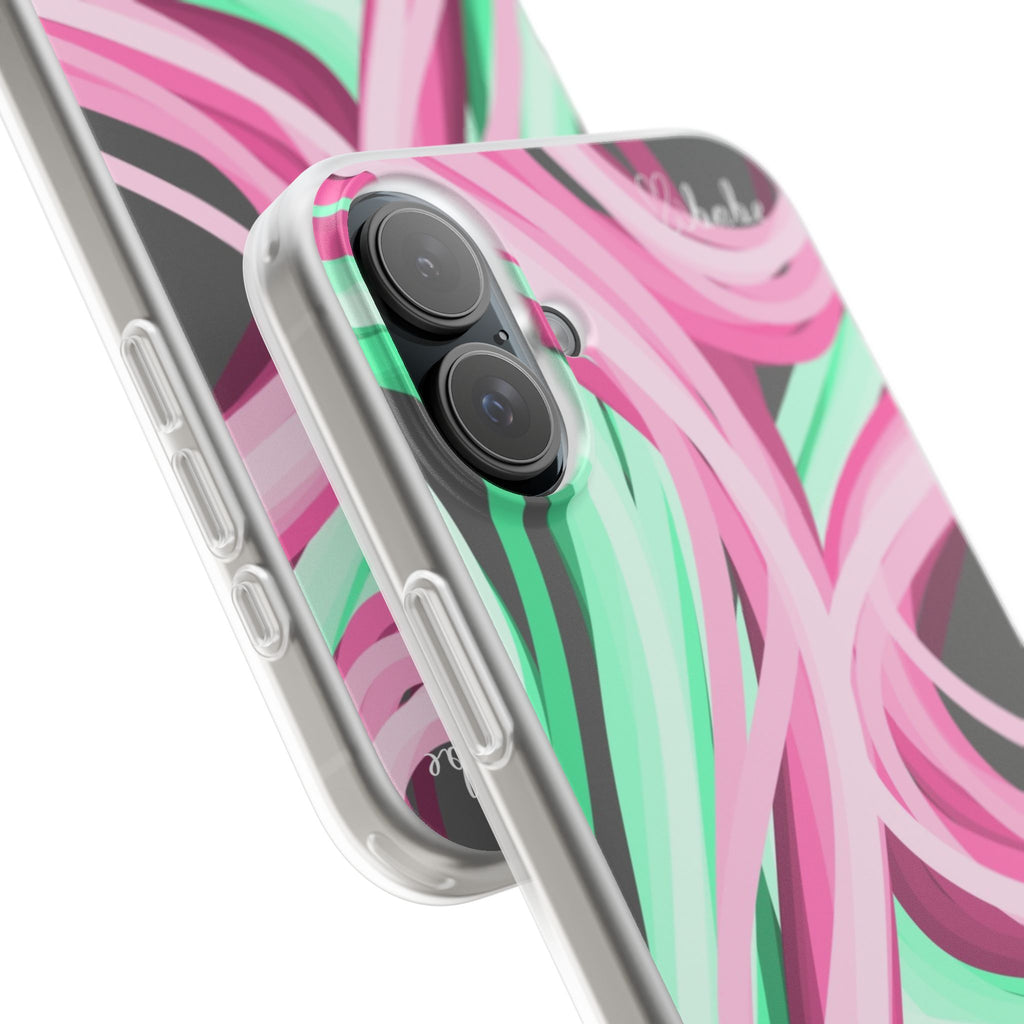 Neon Vines, Flexi Phone Case.