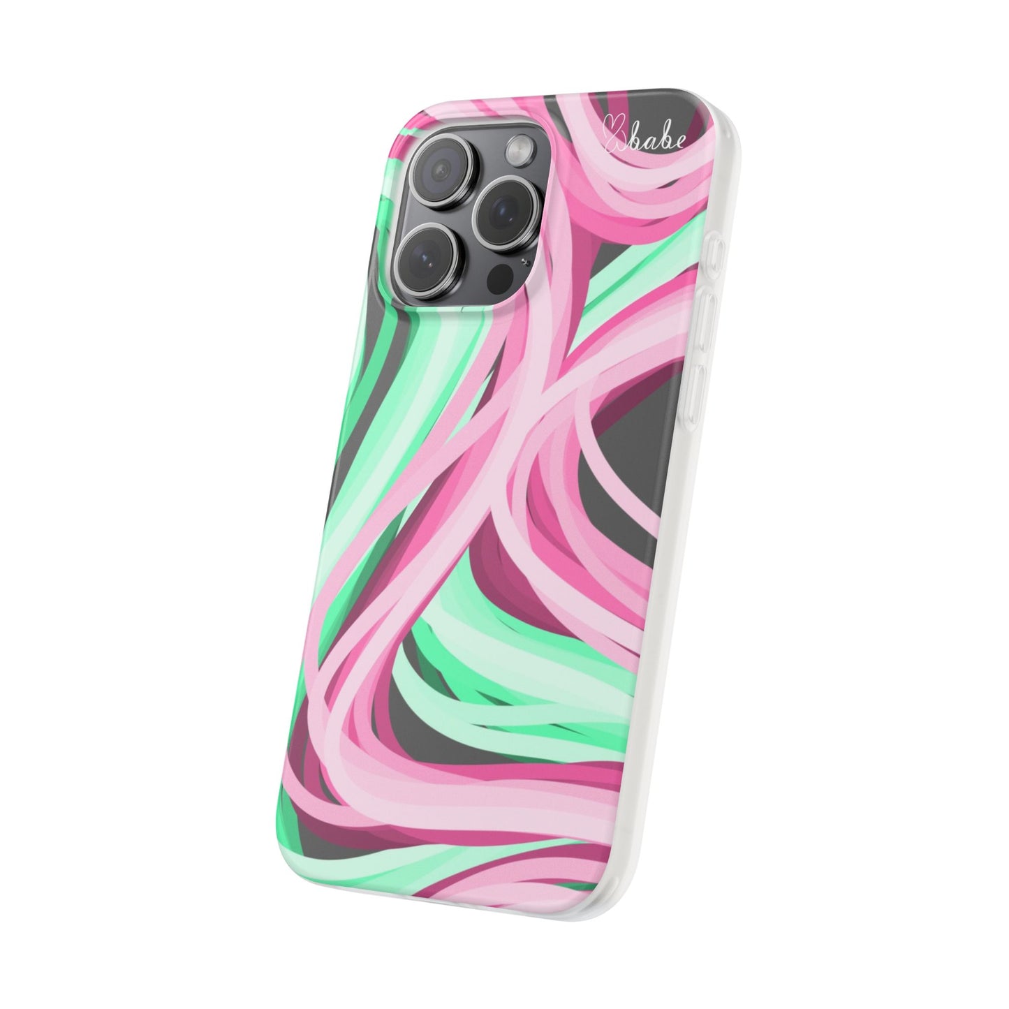 Neon Vines, Flexi Phone Case.