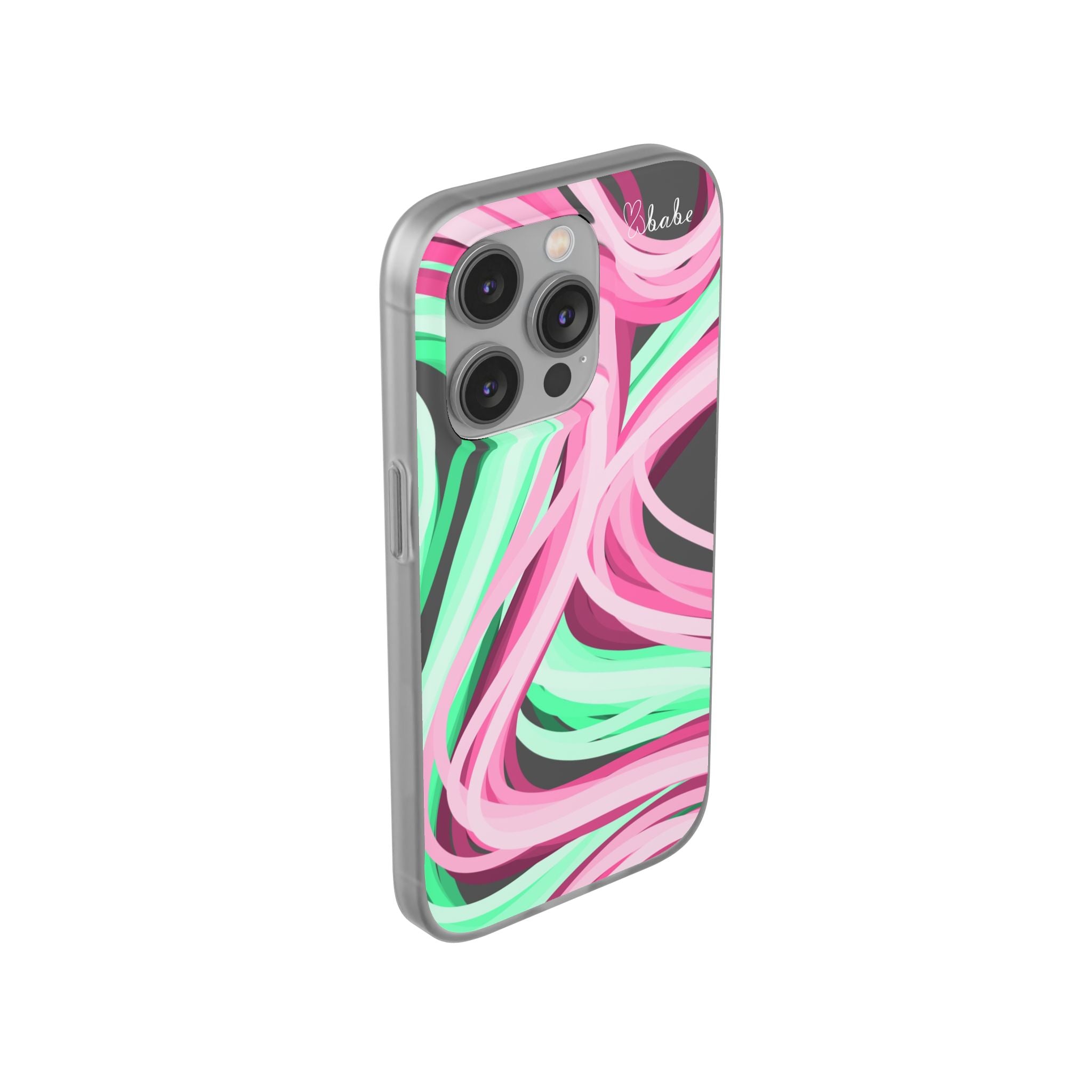 Neon Vines, Flexi Phone Case.