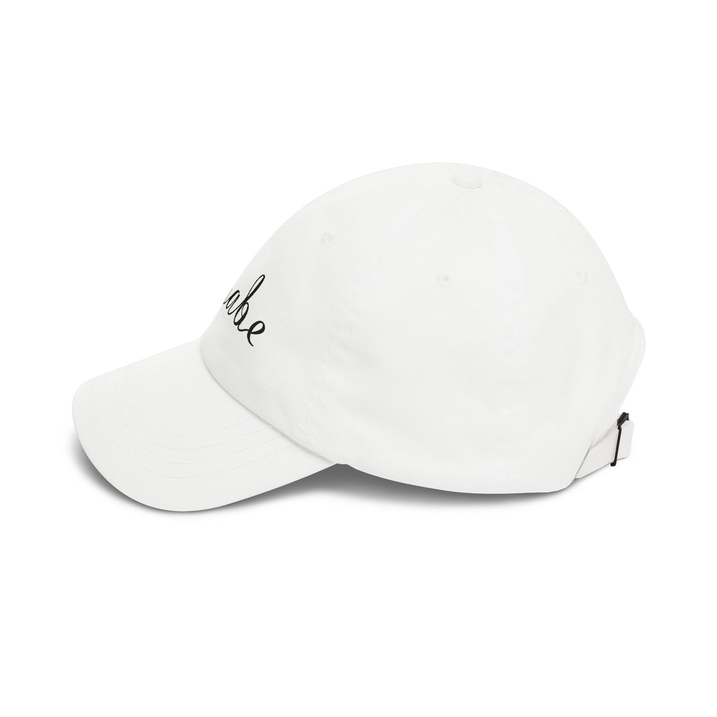 Pink Logo, Embroidered Dad Cap.