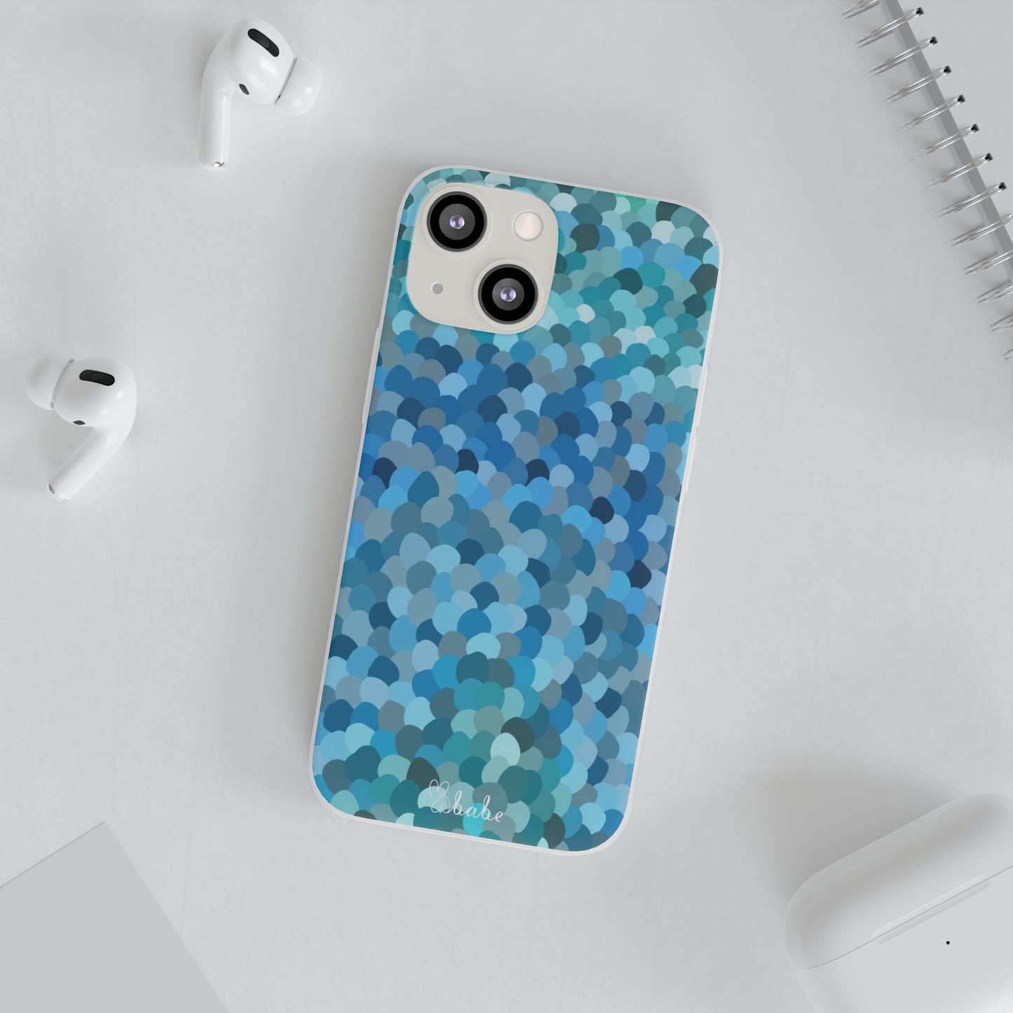 Blue Bubbles, Flexi Case.