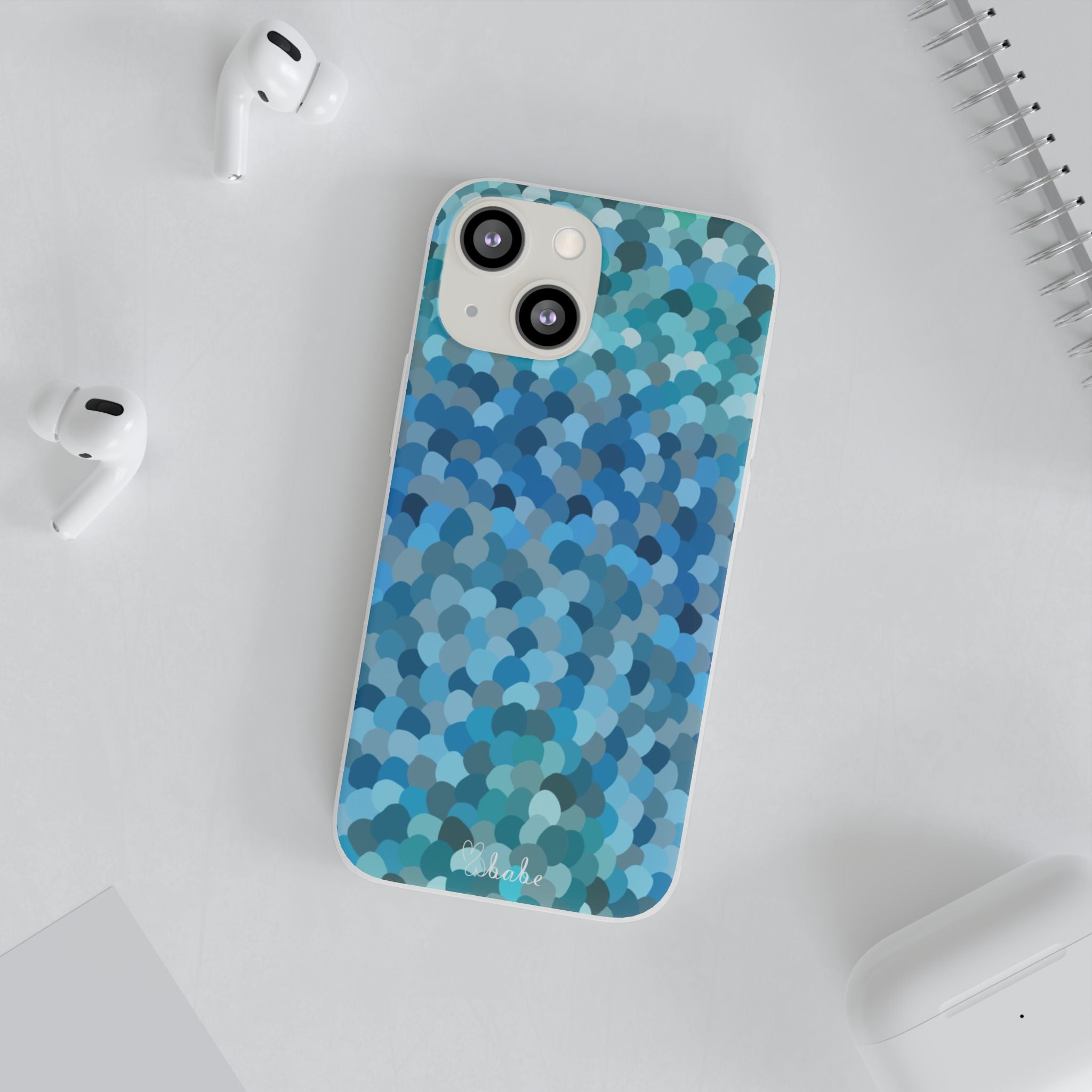Blue Bubbles, Flexi Case.
