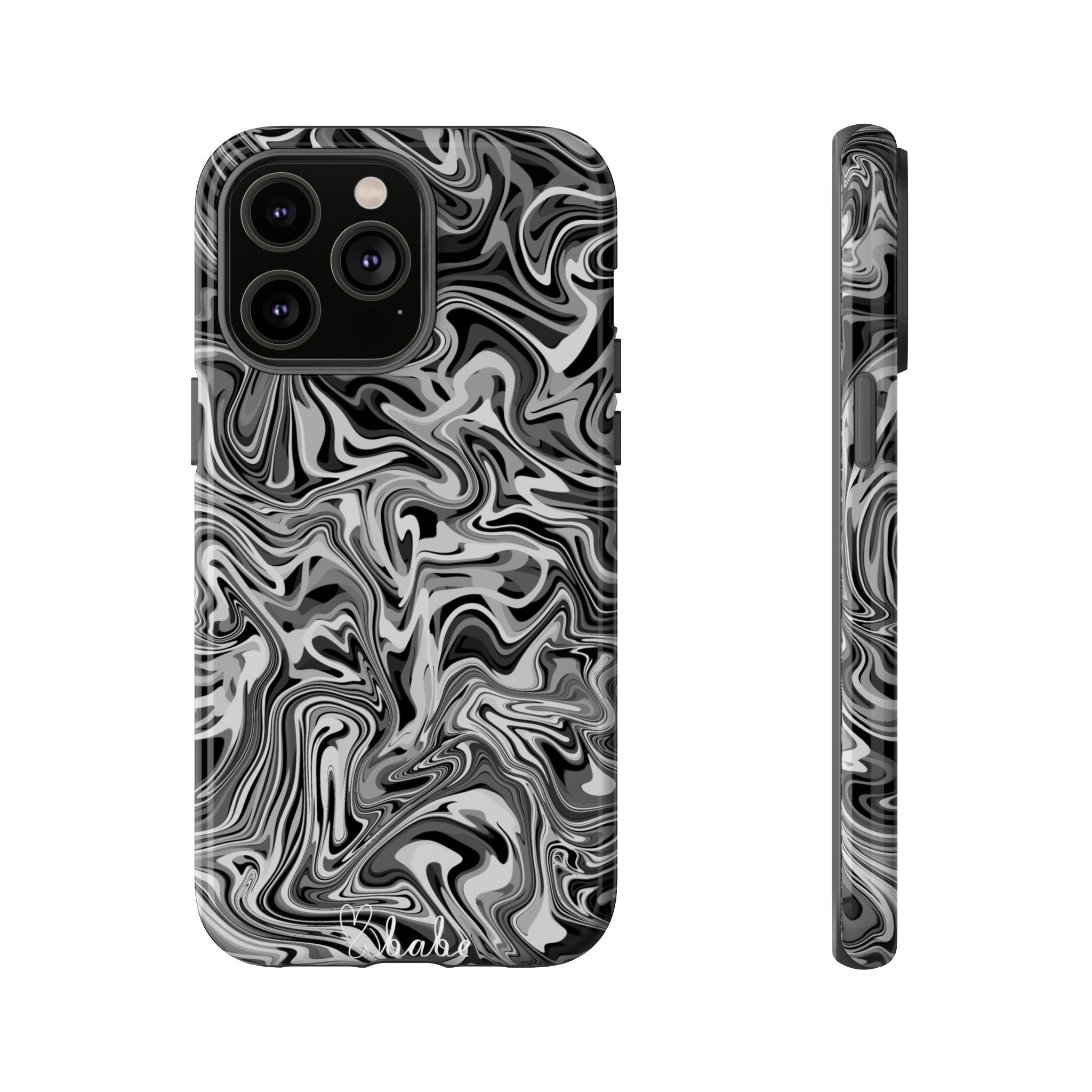 Ink Waves, Tough Phone Case.
