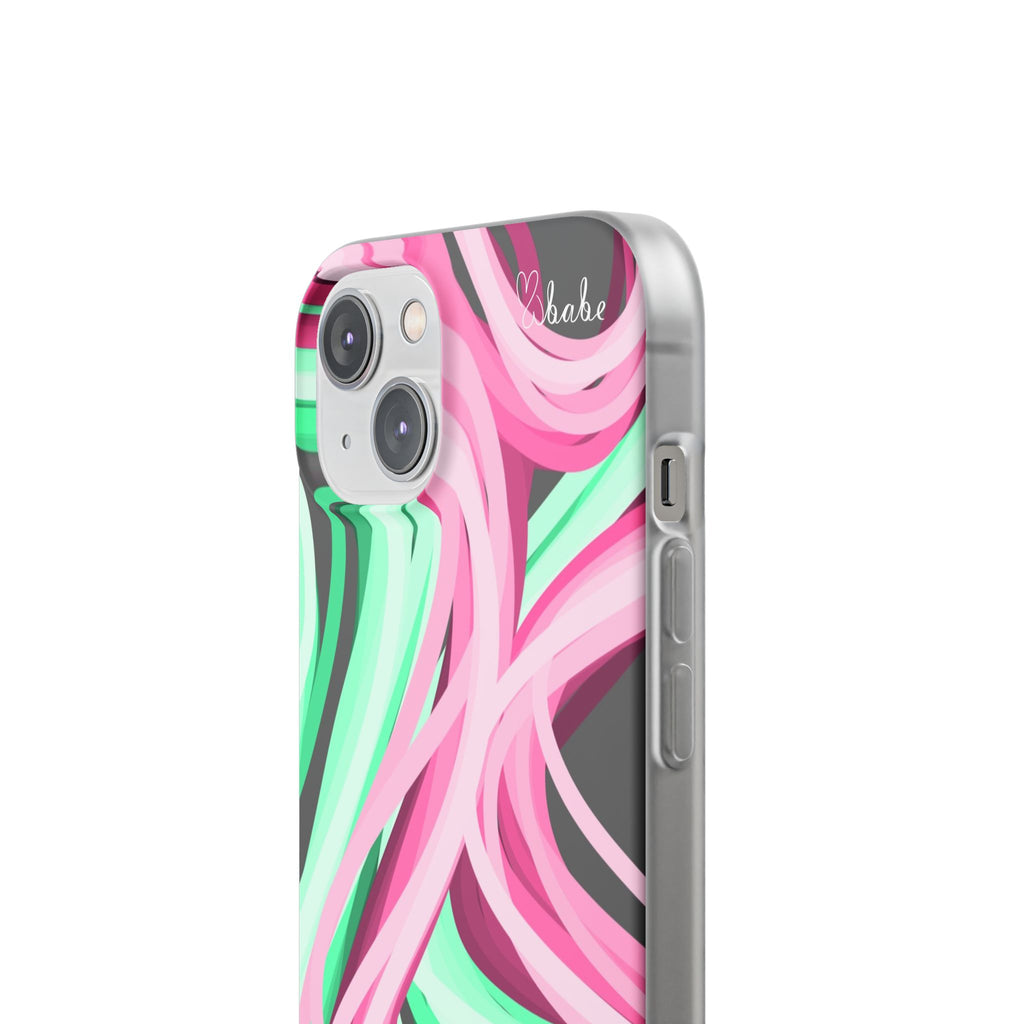 Neon Vines, Flexi Phone Case.
