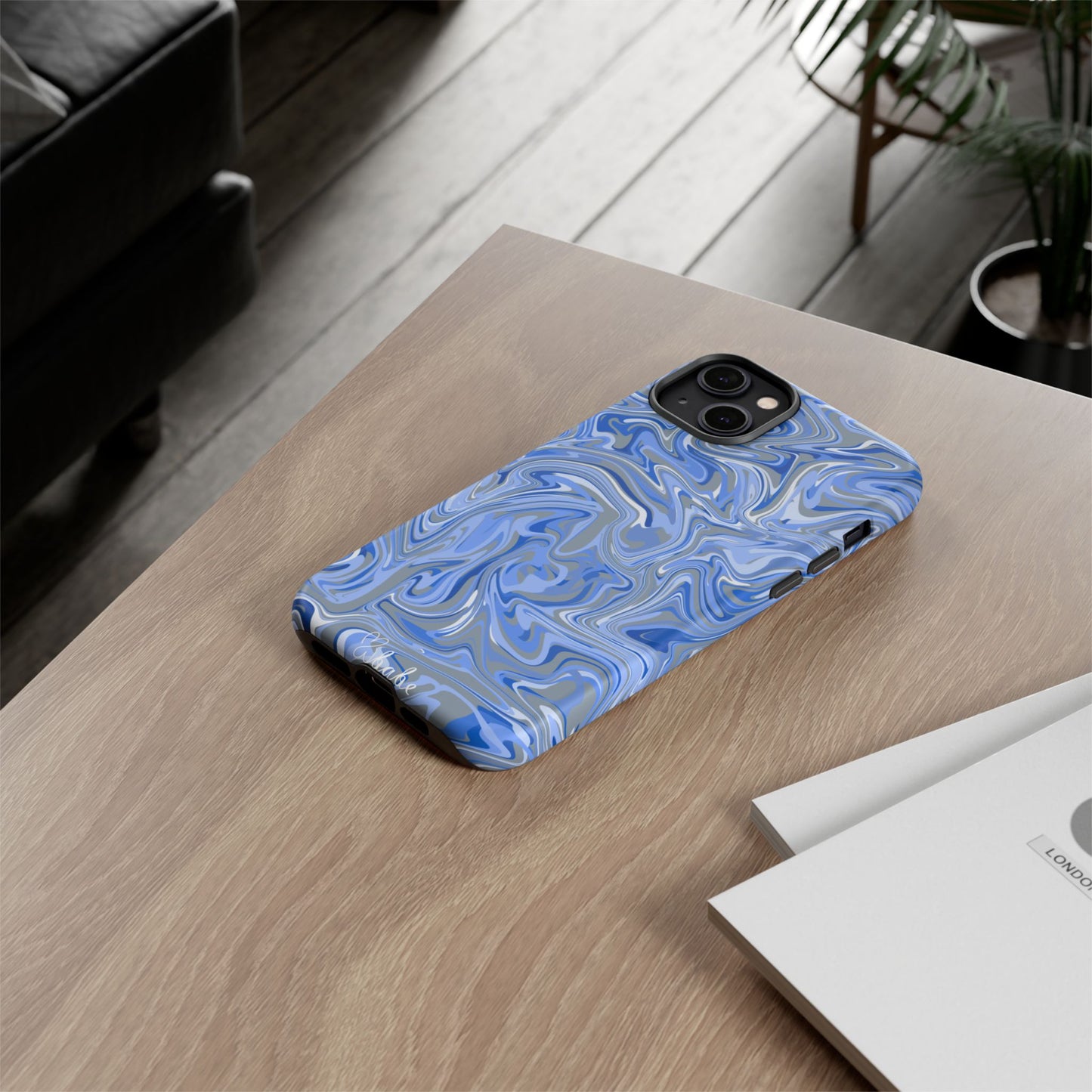 Soft Waves, Tough Phone Case.