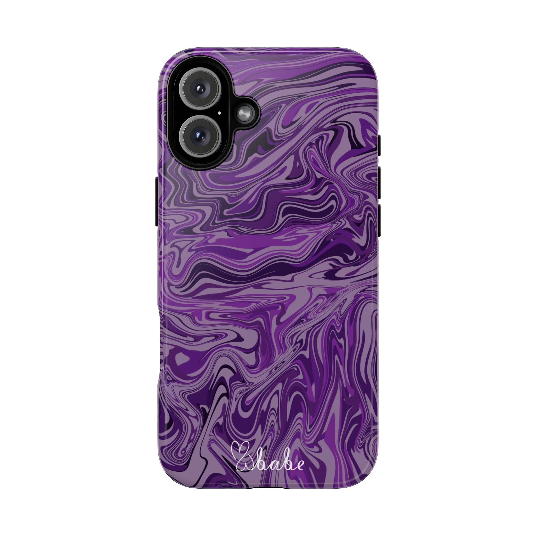 Purp Waves, Tough Phone Case.