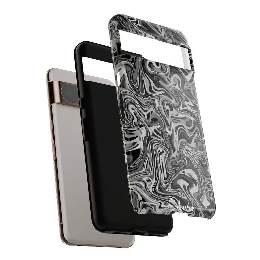Ink Waves, Tough Phone Case.