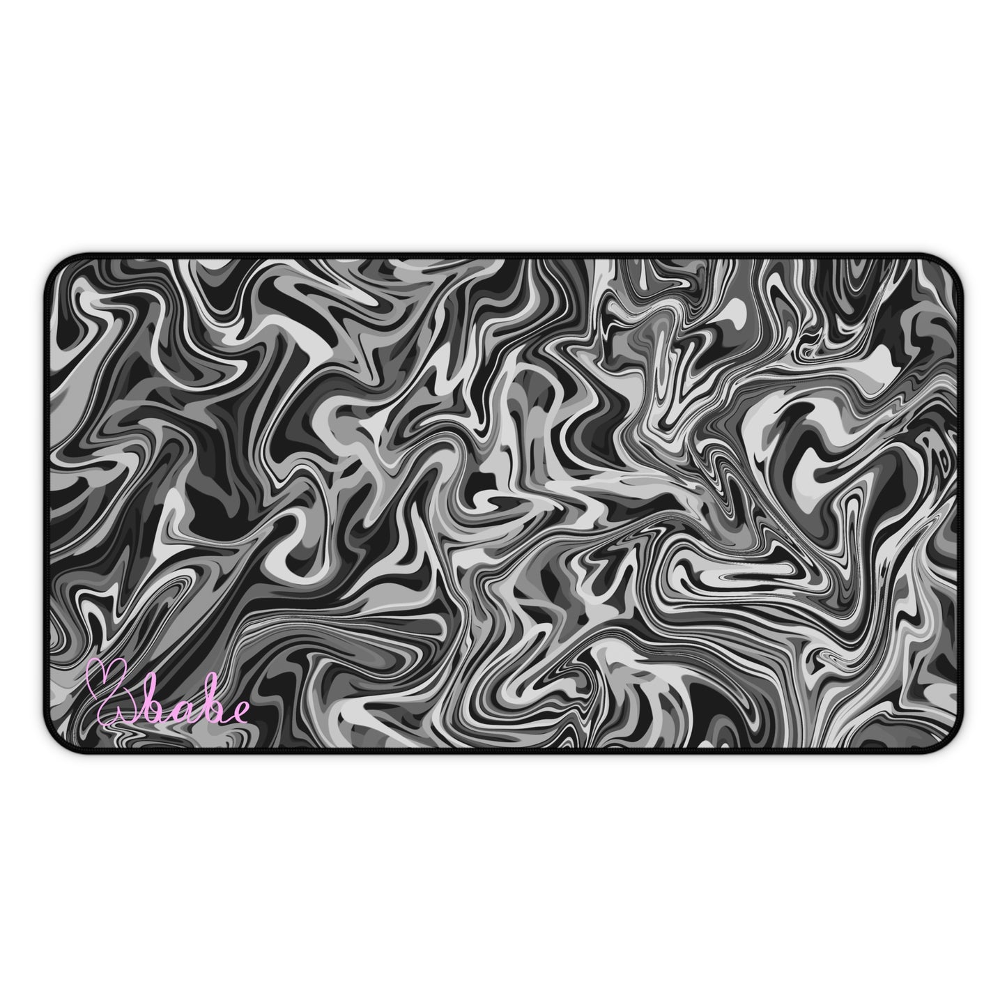 Ink Waves, Desk Mat.