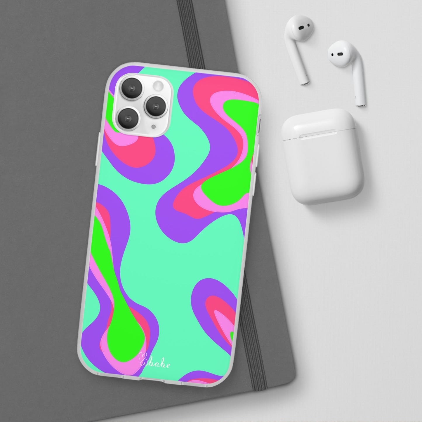 Neon Camo, Flexi Case.