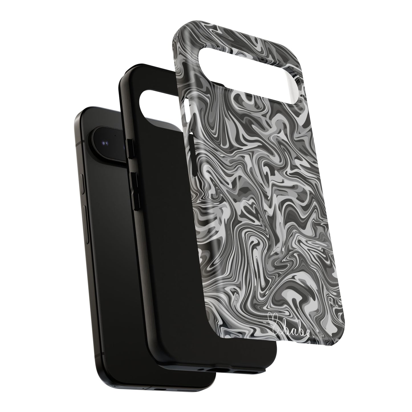 Ink Waves, Tough Phone Case.