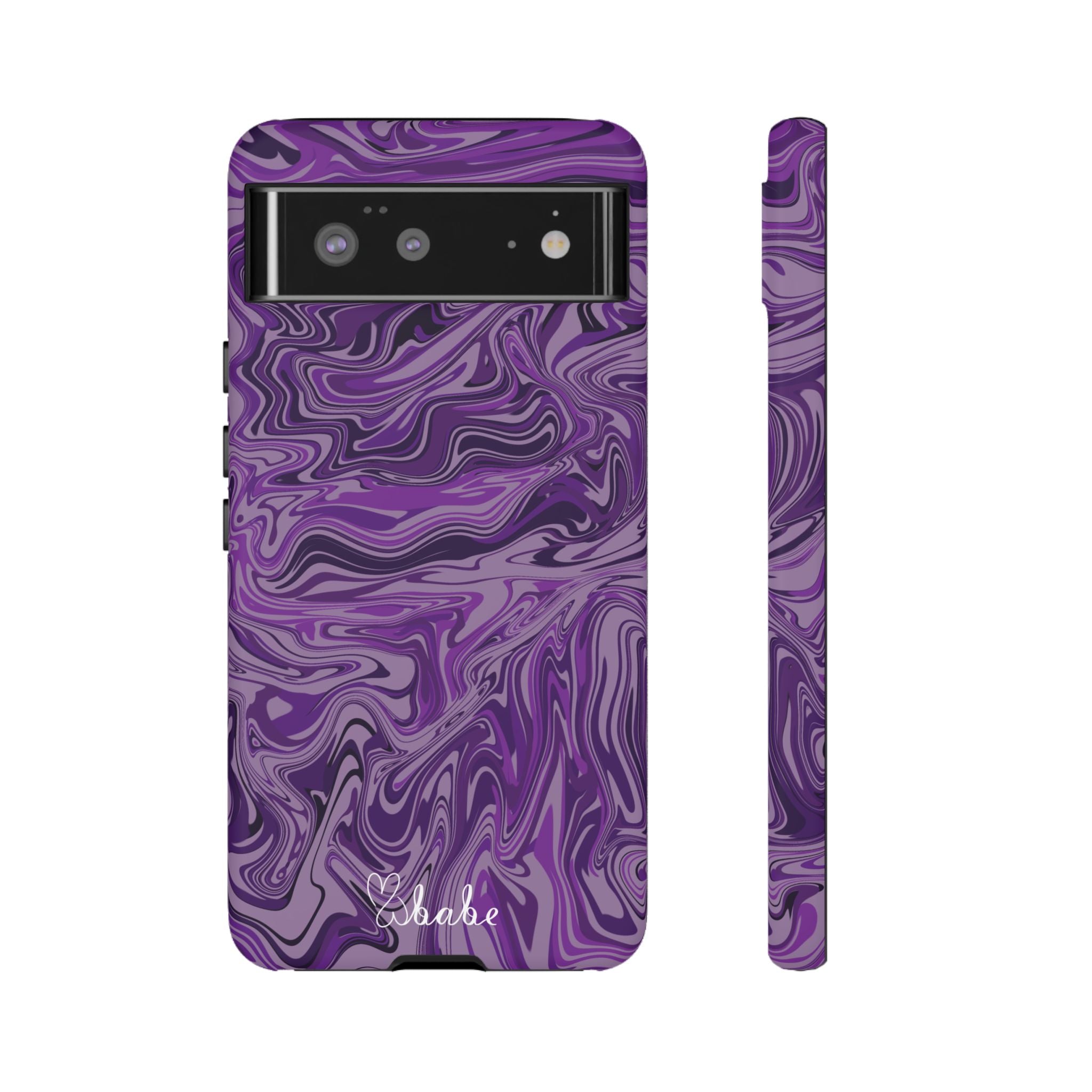 Purp Waves, Tough Phone Case.