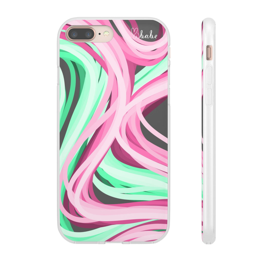Neon Vines, Flexi Phone Case.