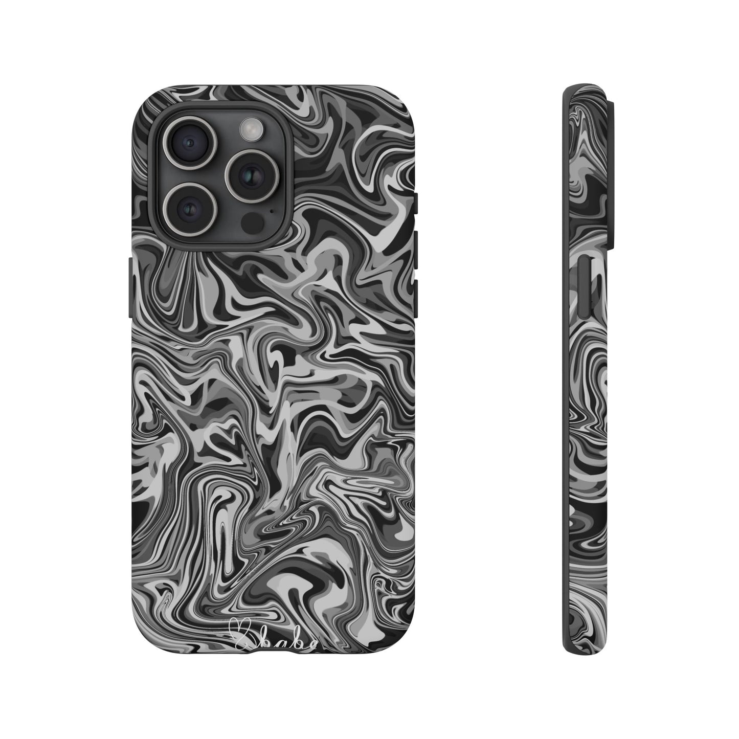Ink Waves, Tough Phone Case.