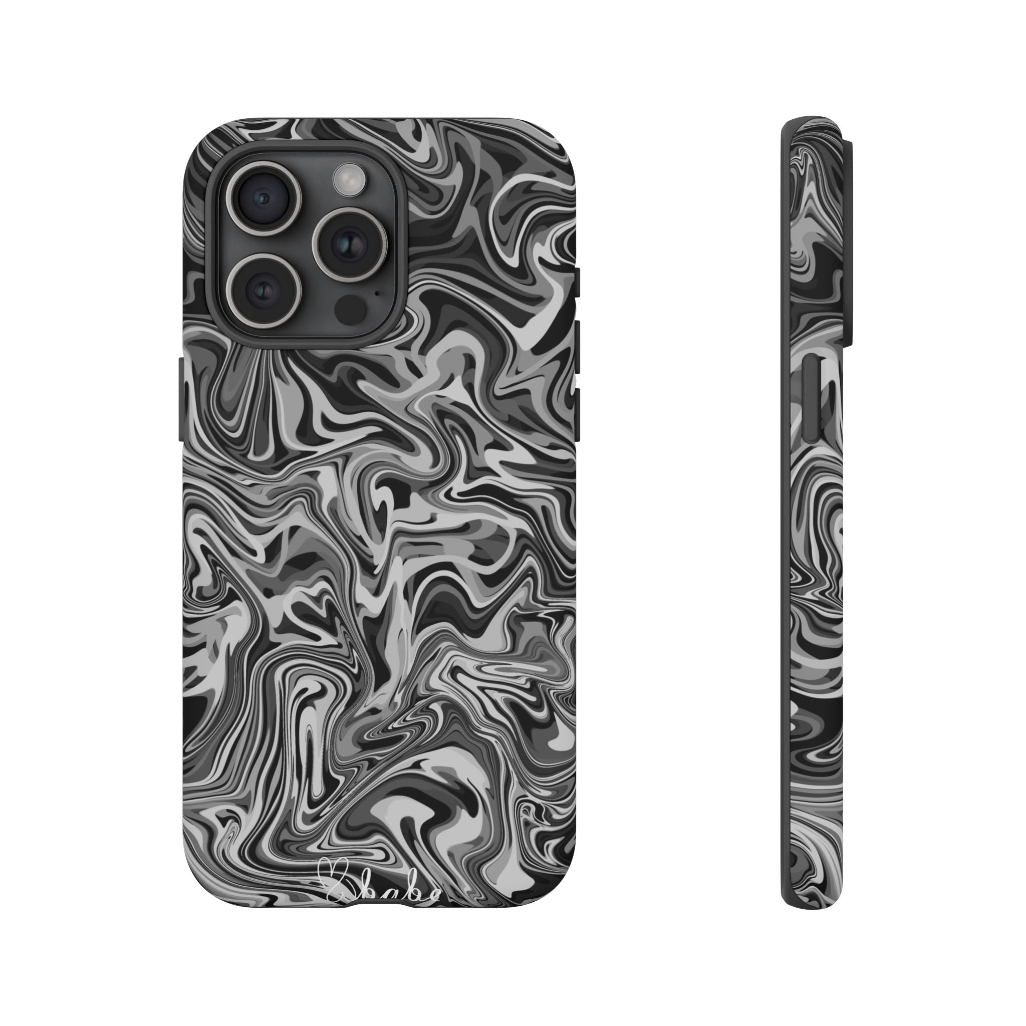 Ink Waves, Tough Phone Case.