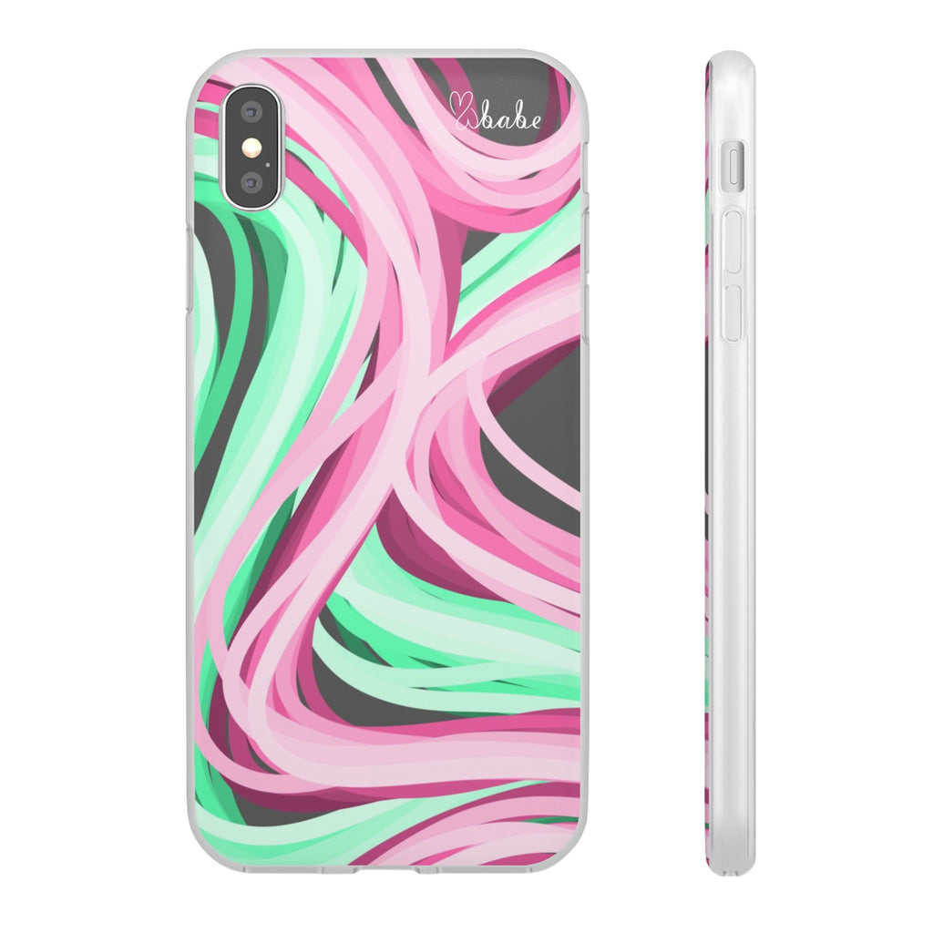 Neon Vines, Flexi Phone Case.