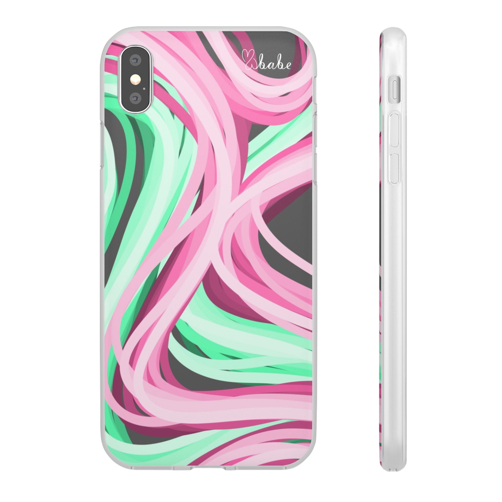 Neon Vines, Flexi Phone Case.