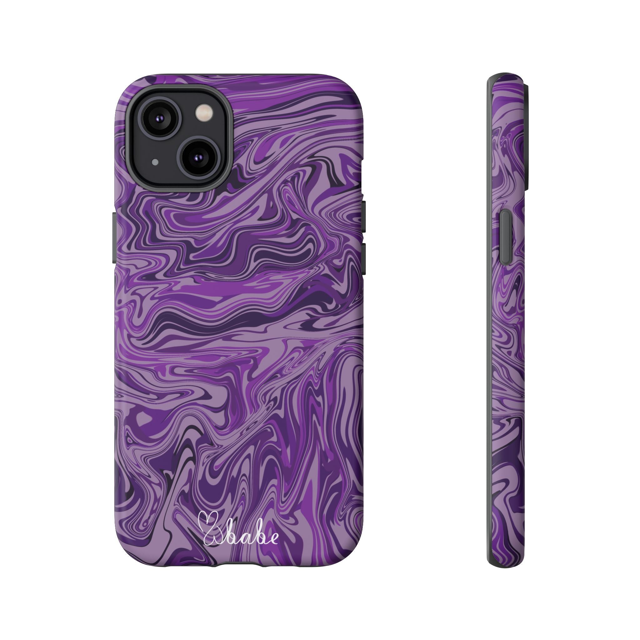 Purp Waves, Tough Phone Case.
