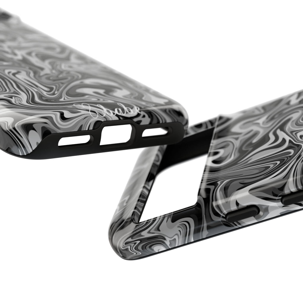 Ink Waves, Tough Phone Case.