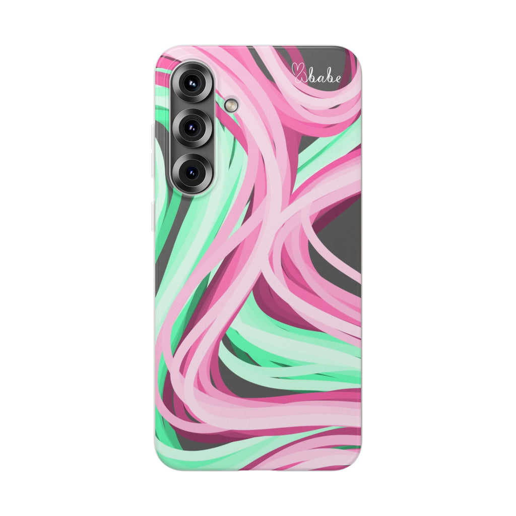 Neon Vines, Flexi Phone Case.