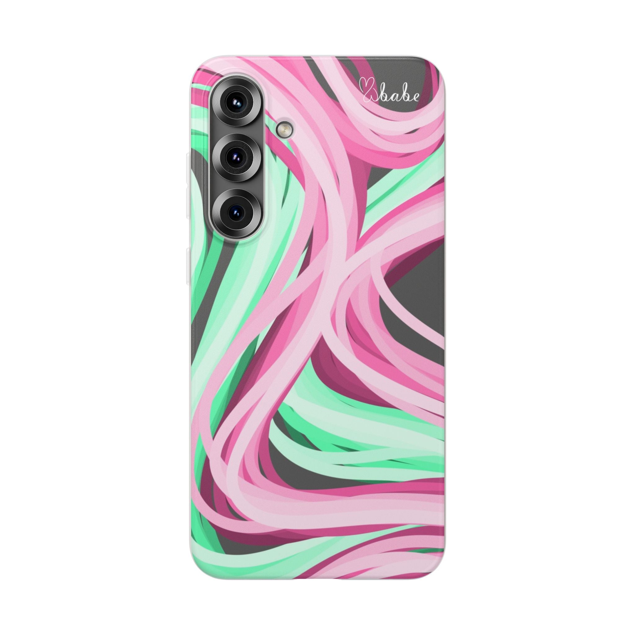 Neon Vines, Flexi Phone Case.