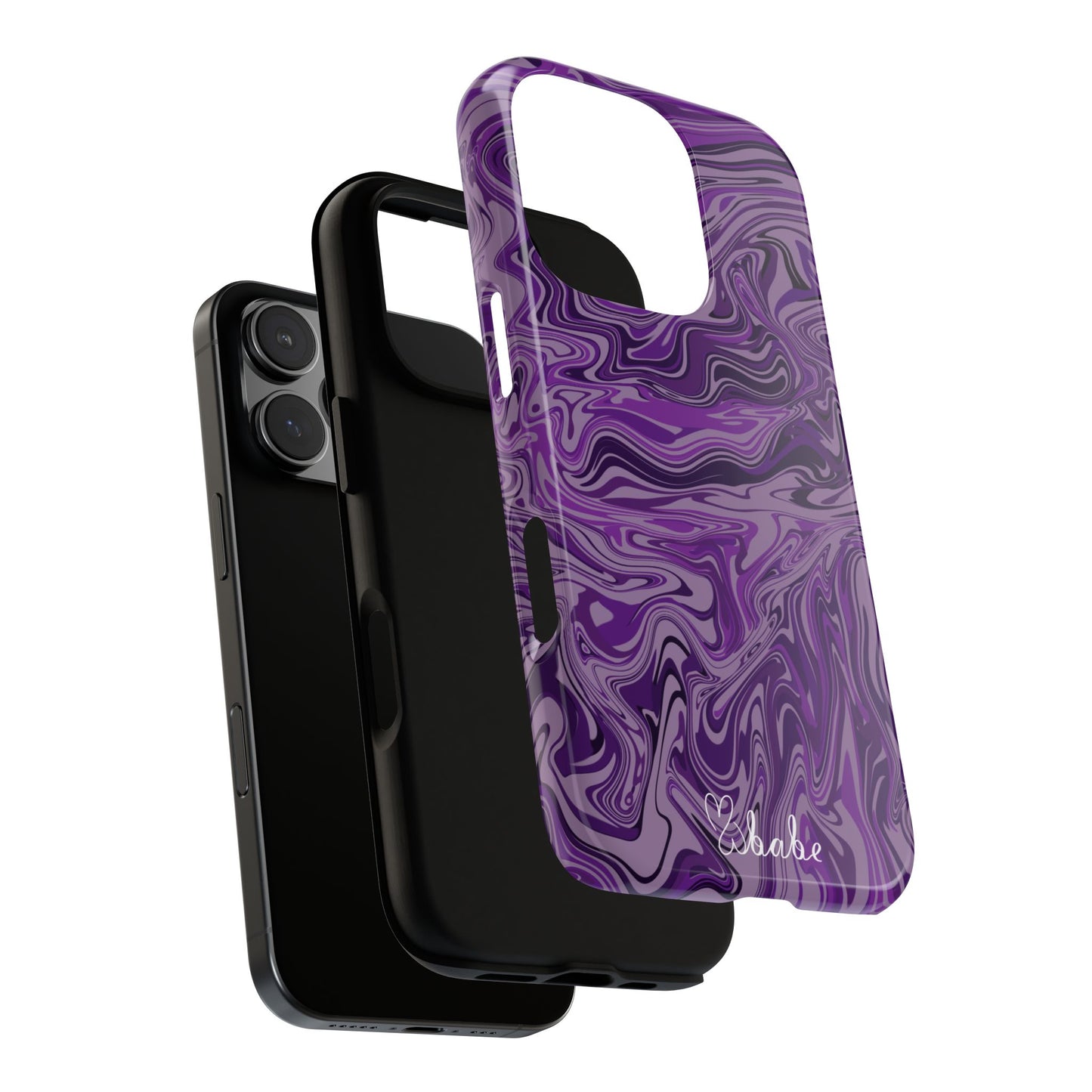 Purp Waves, Tough Phone Case.