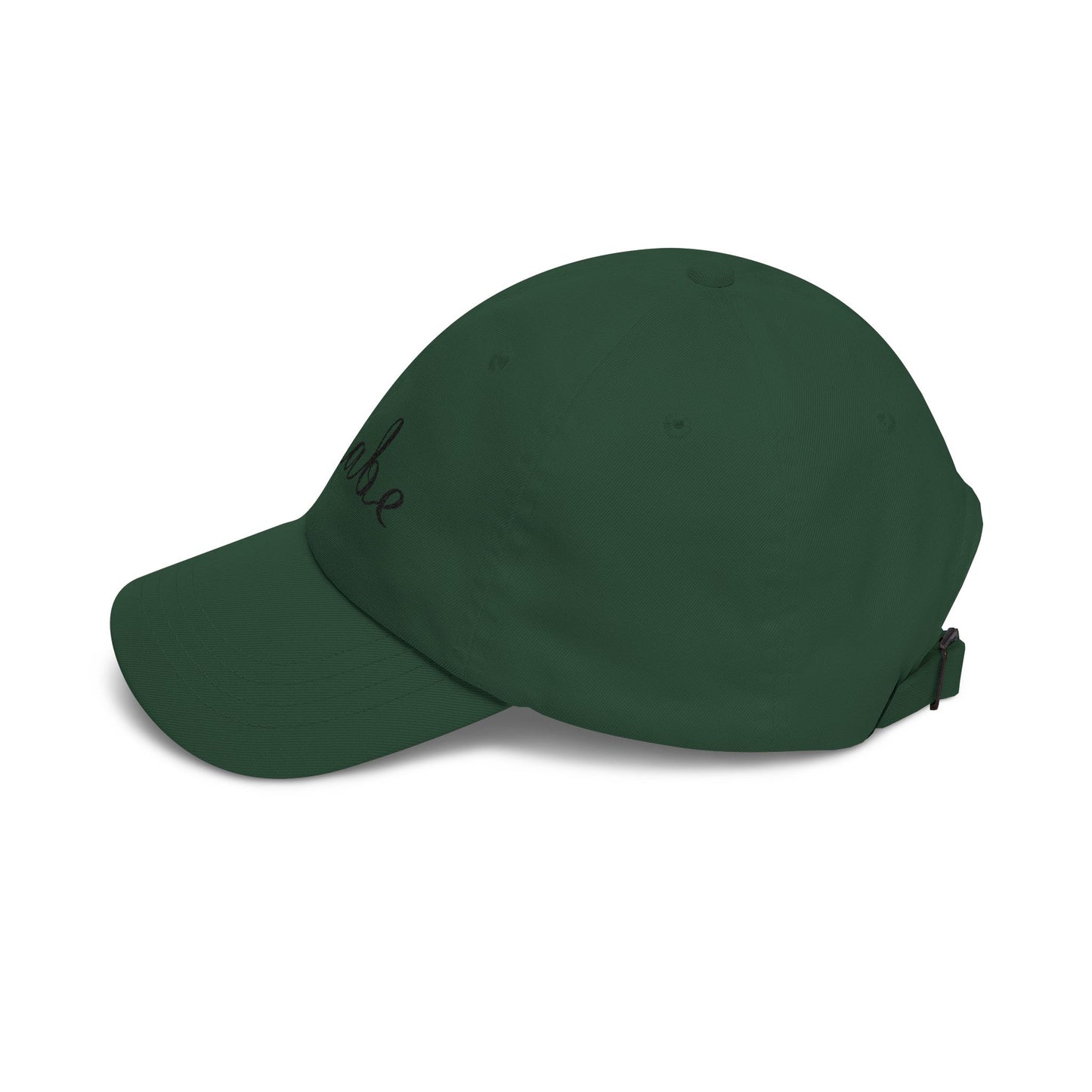 Pink Logo, Embroidered Dad Cap.