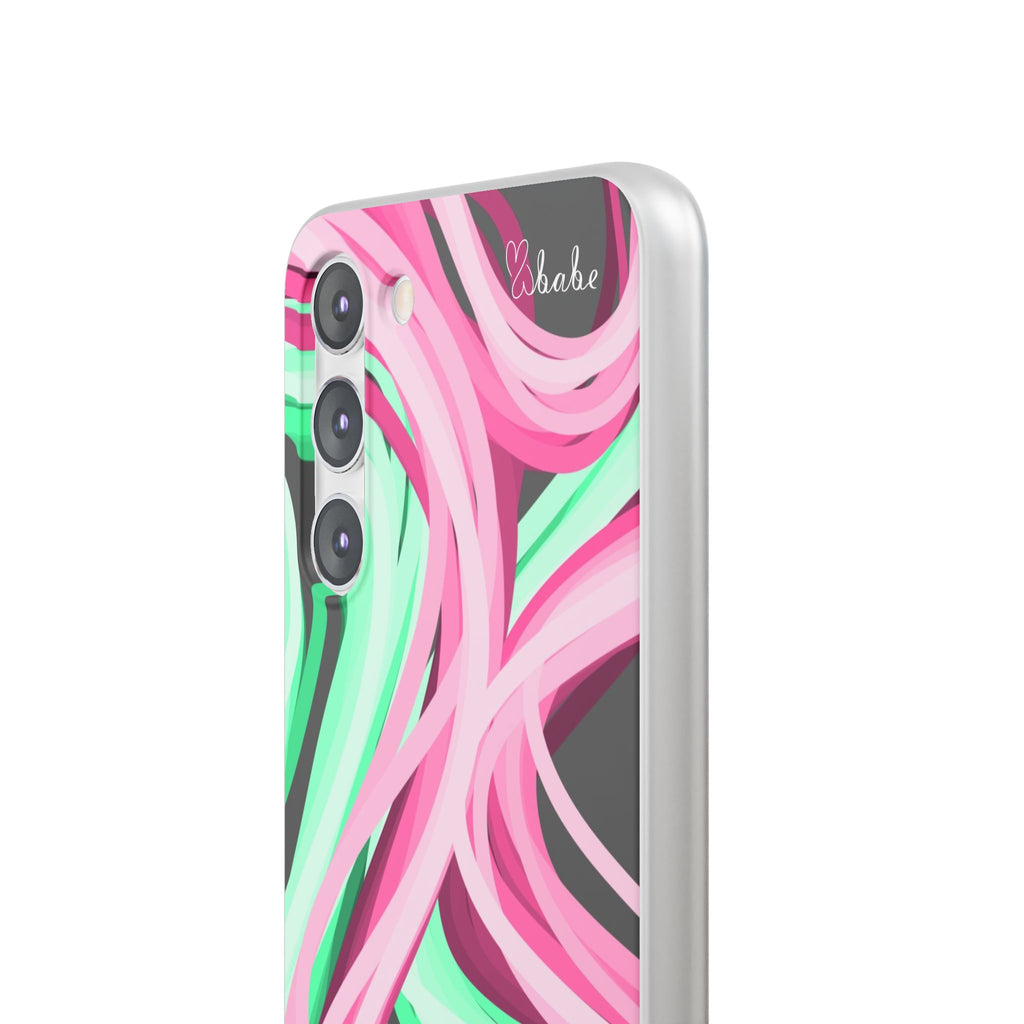 Neon Vines, Flexi Phone Case.