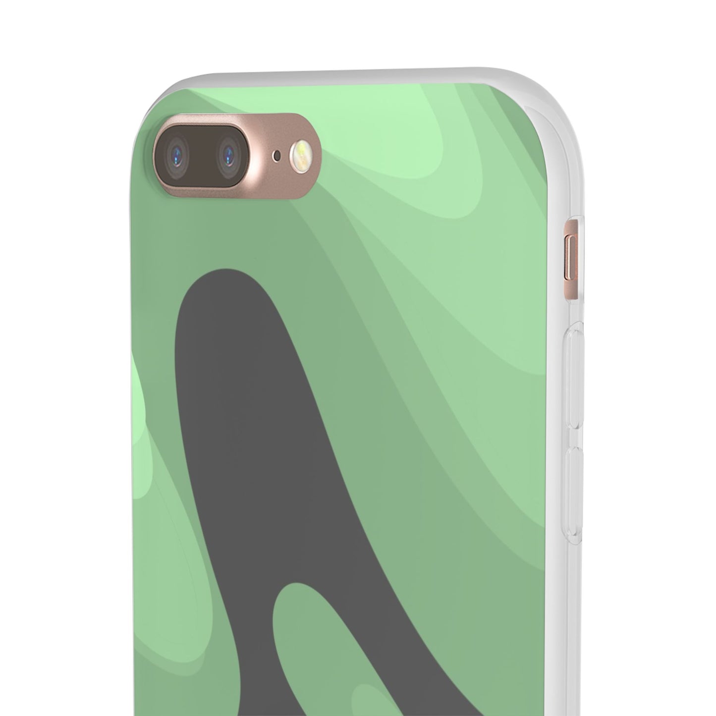Mint Waves, Flexi Phone Case.