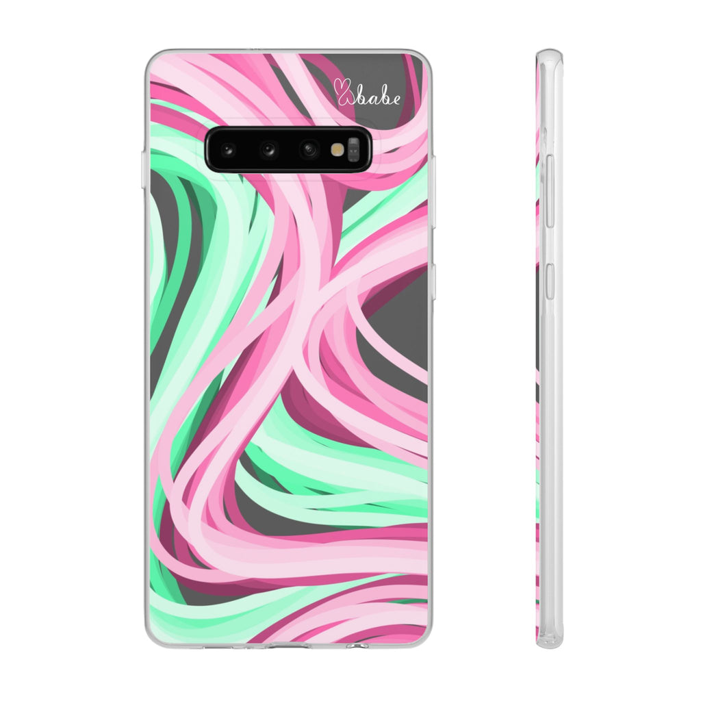 Neon Vines, Flexi Phone Case.