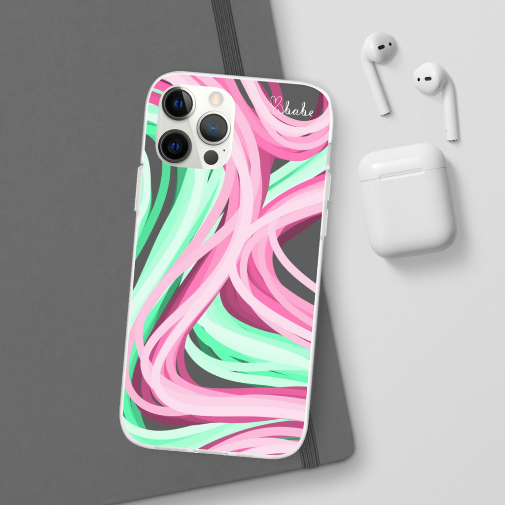 Neon Vines, Flexi Phone Case.